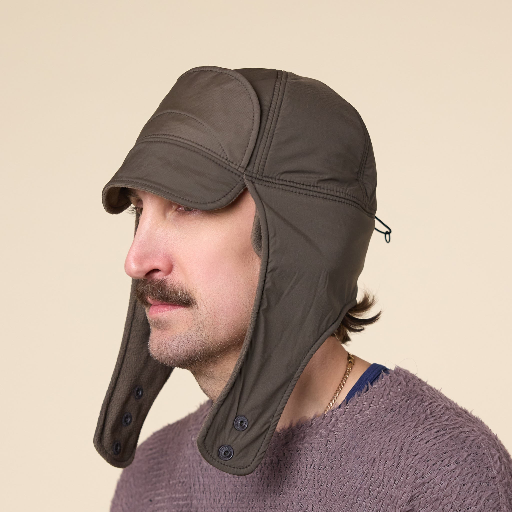 DAIWA Pier 39 - Tech Fleece Flight Cap - Olive