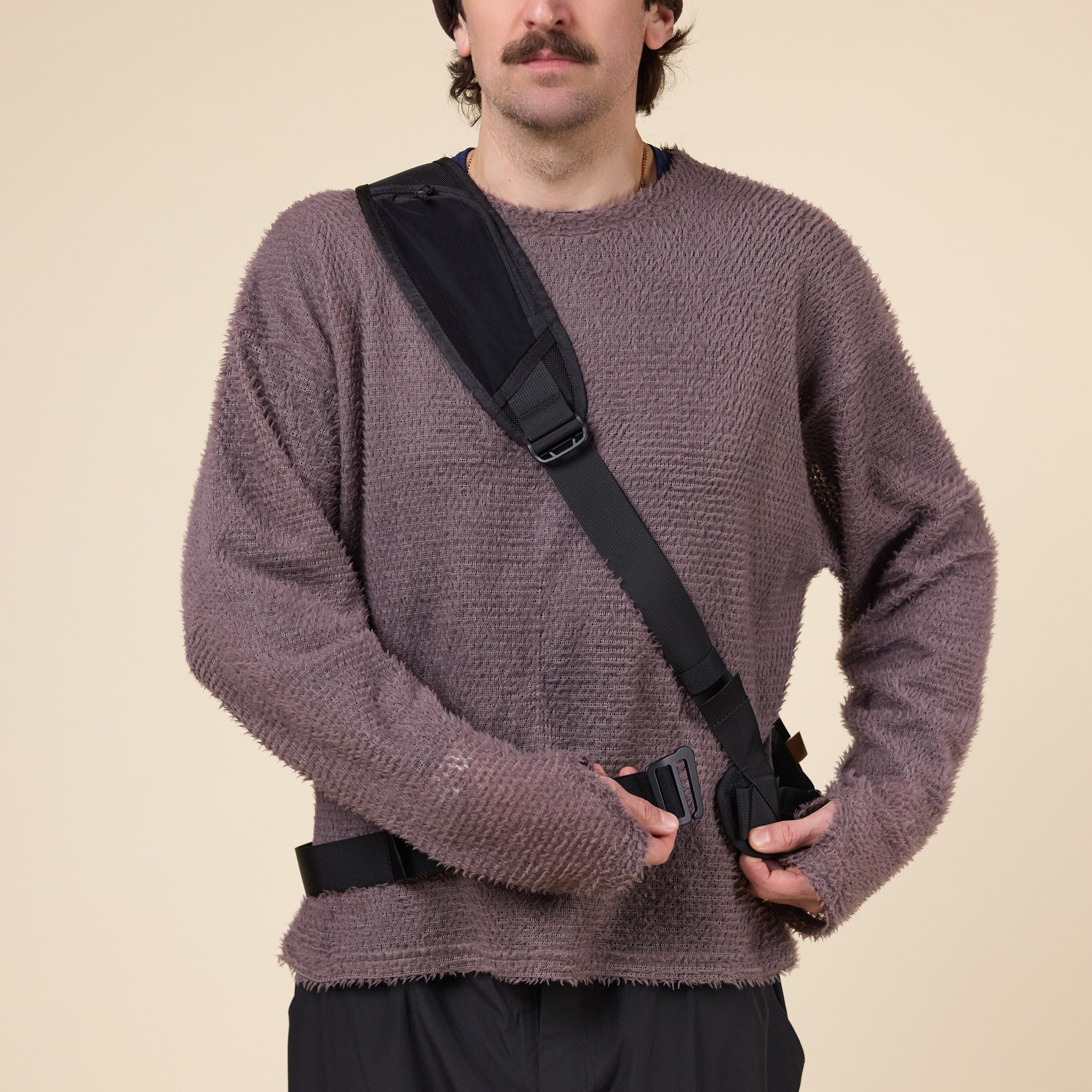 SEALSON x TTOO - SR4 Crossbody Bag - Black / Orange