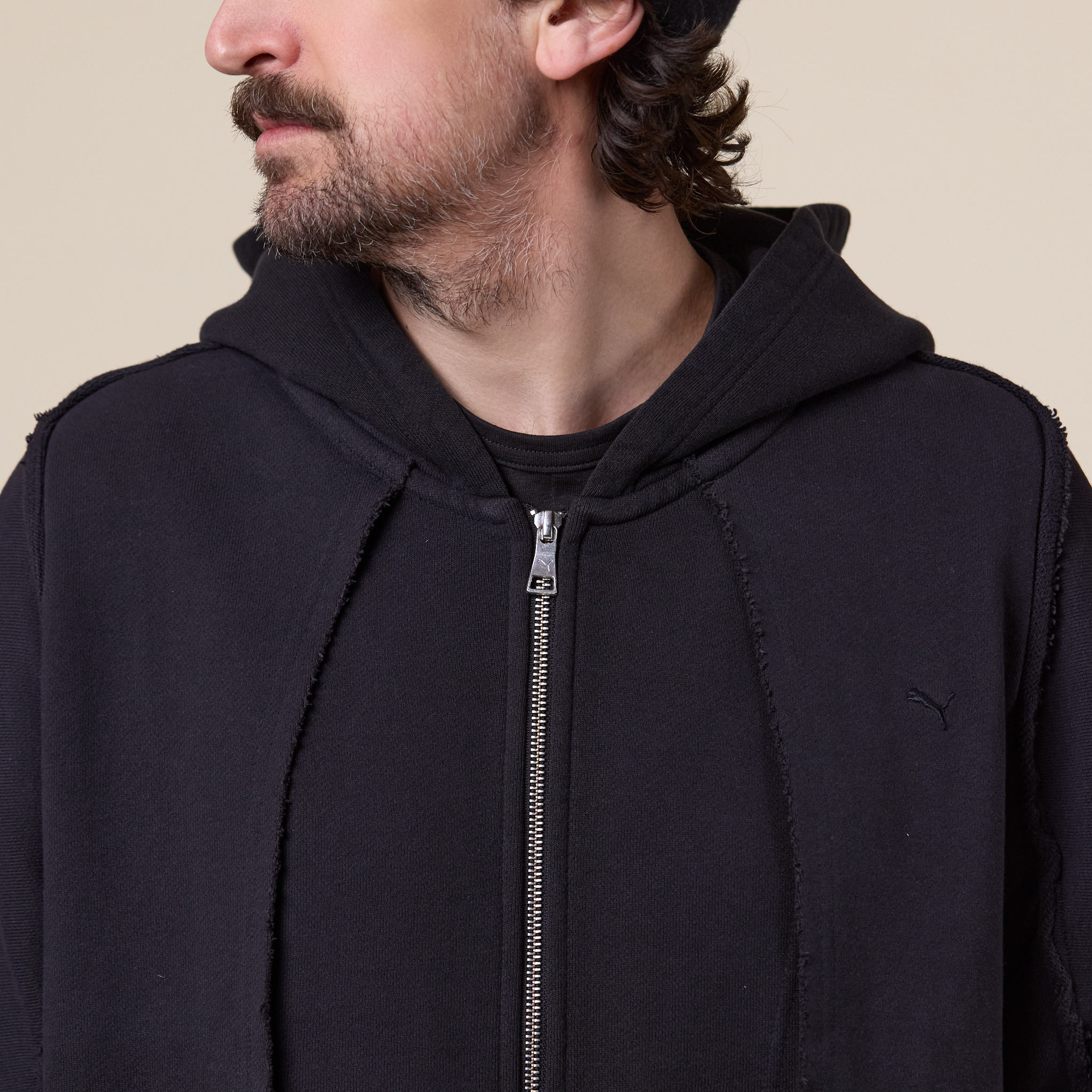 Puma - CLRT Full Zip Hoodie Sweatshirt - Puma Black