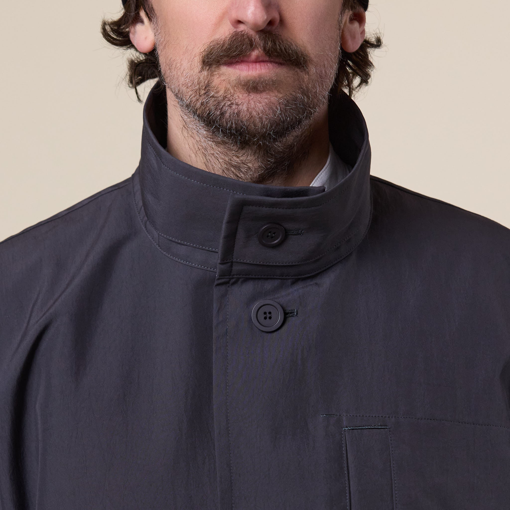 Homme Plissé Issey Miyake - Carrier Carried Coat - Charcoal