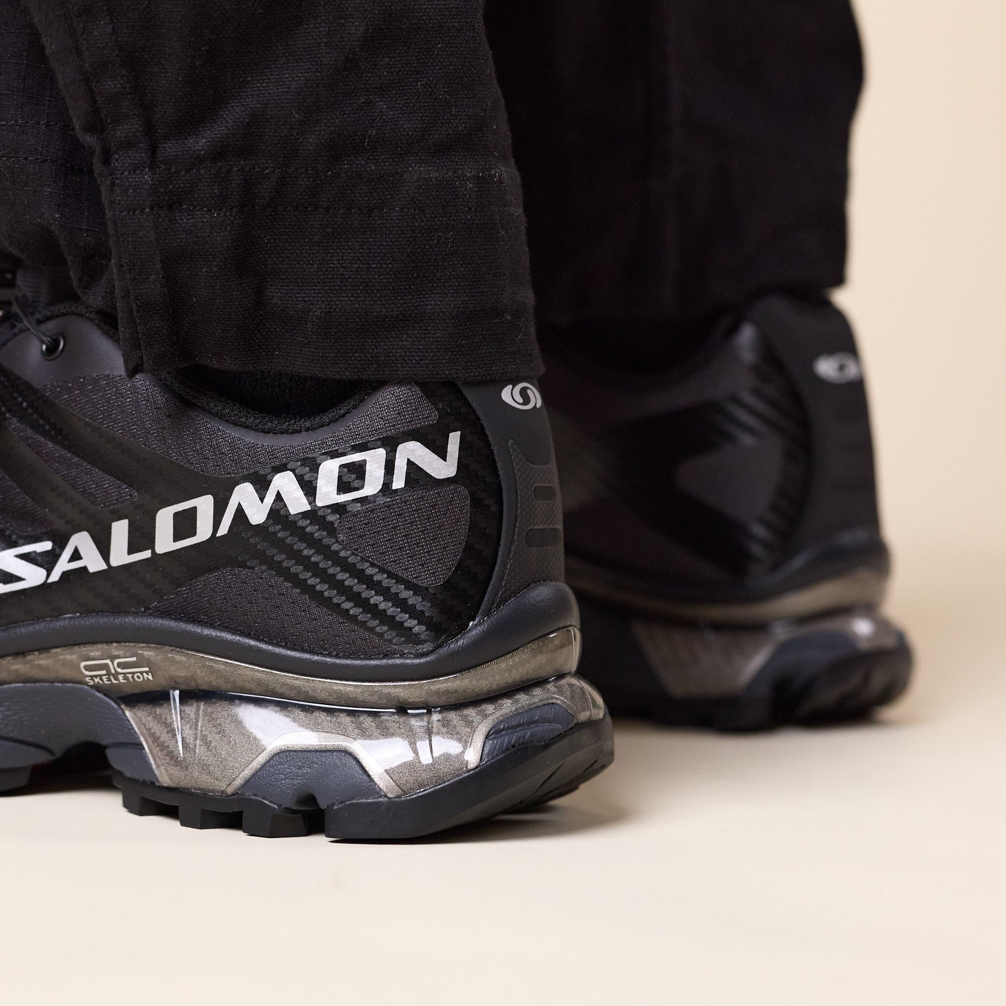 Salomon S-Lab - XT-4 - Black / Ebony / Silver Metallic