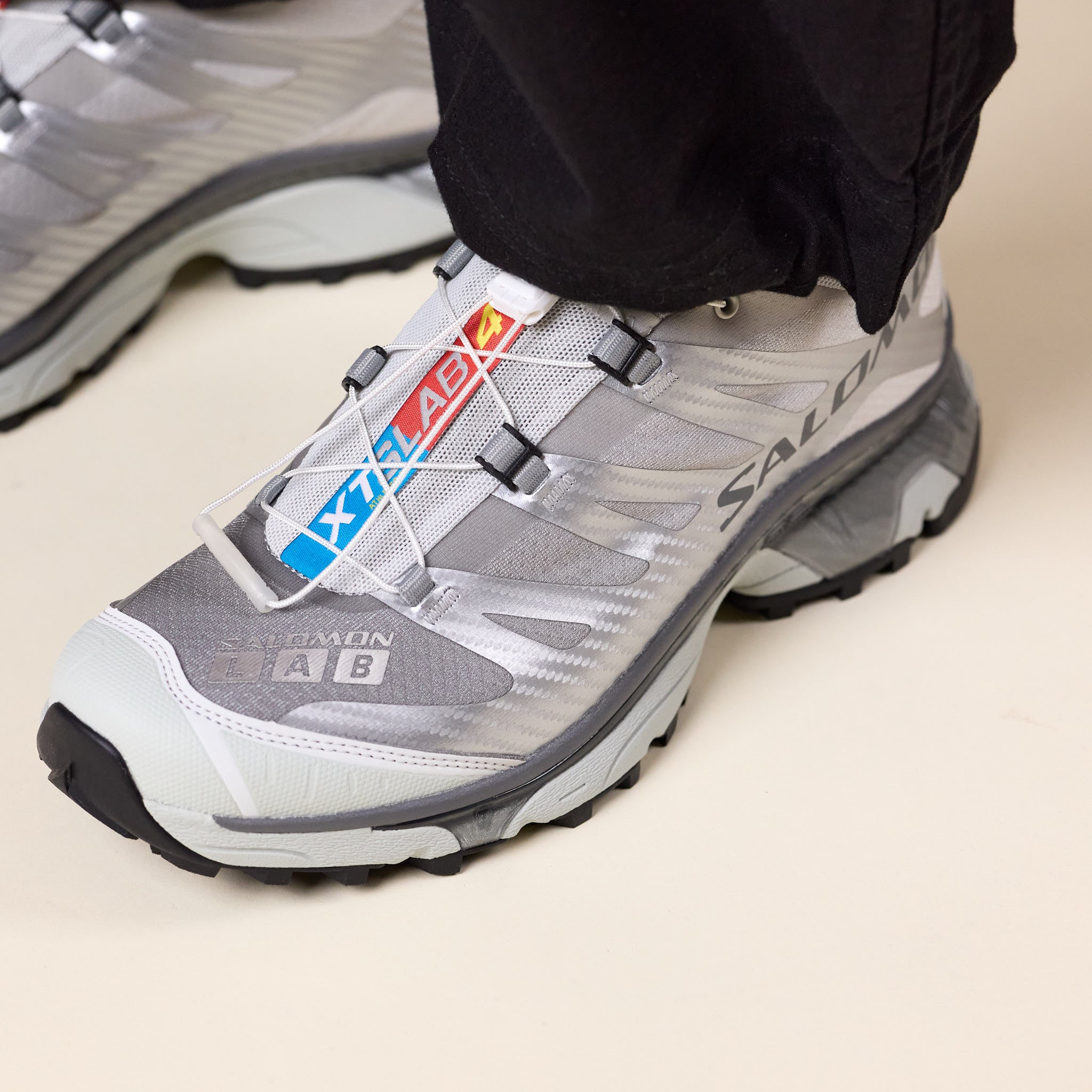 Salomon S-Lab - XT-4 - Sharkskin / Dawn Blue / Metal