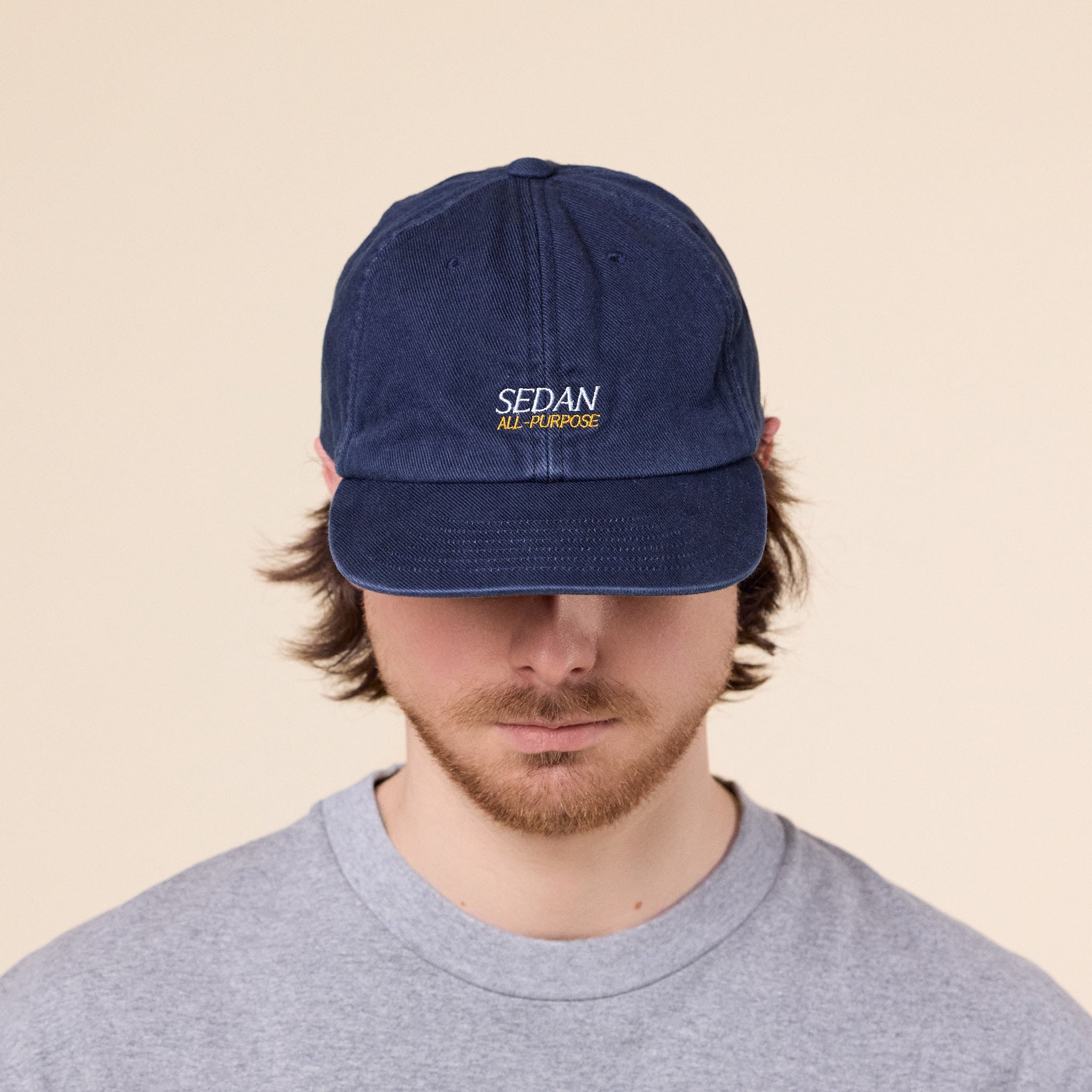 SEDAN ALL-PURPOSE - OG Logo Vintage Washed Cap - Navy