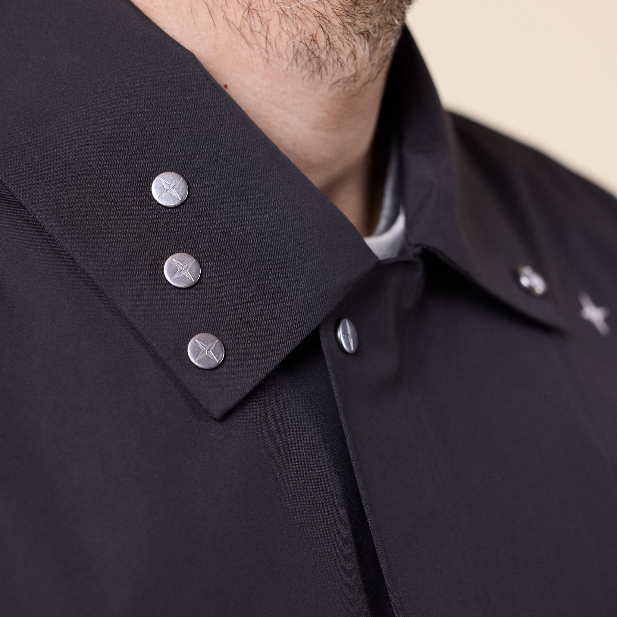 Stone Island Stellina - 3L Gore-Tex Waterproof Coach Jacket - Lead Grey