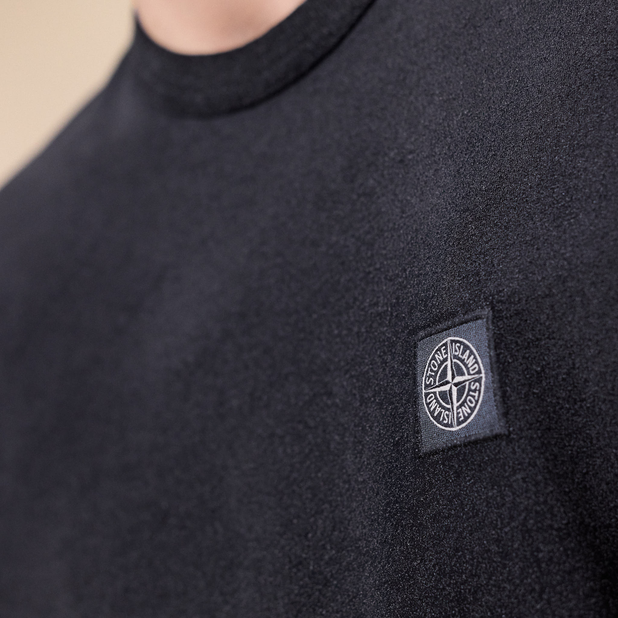 Stone Island - Reflective Garment Lamination T-Shirt - Black