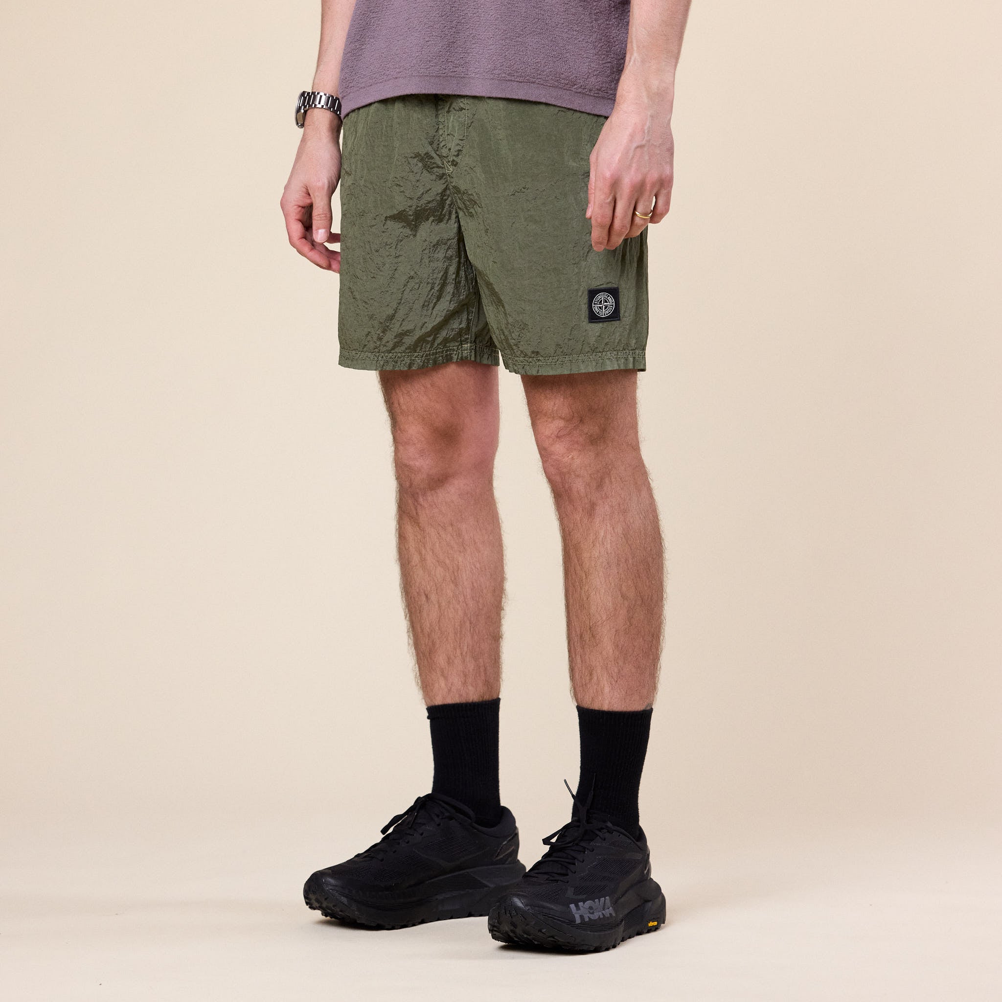 Stone Island - Nylon Metal Swim Shorts - Military Green