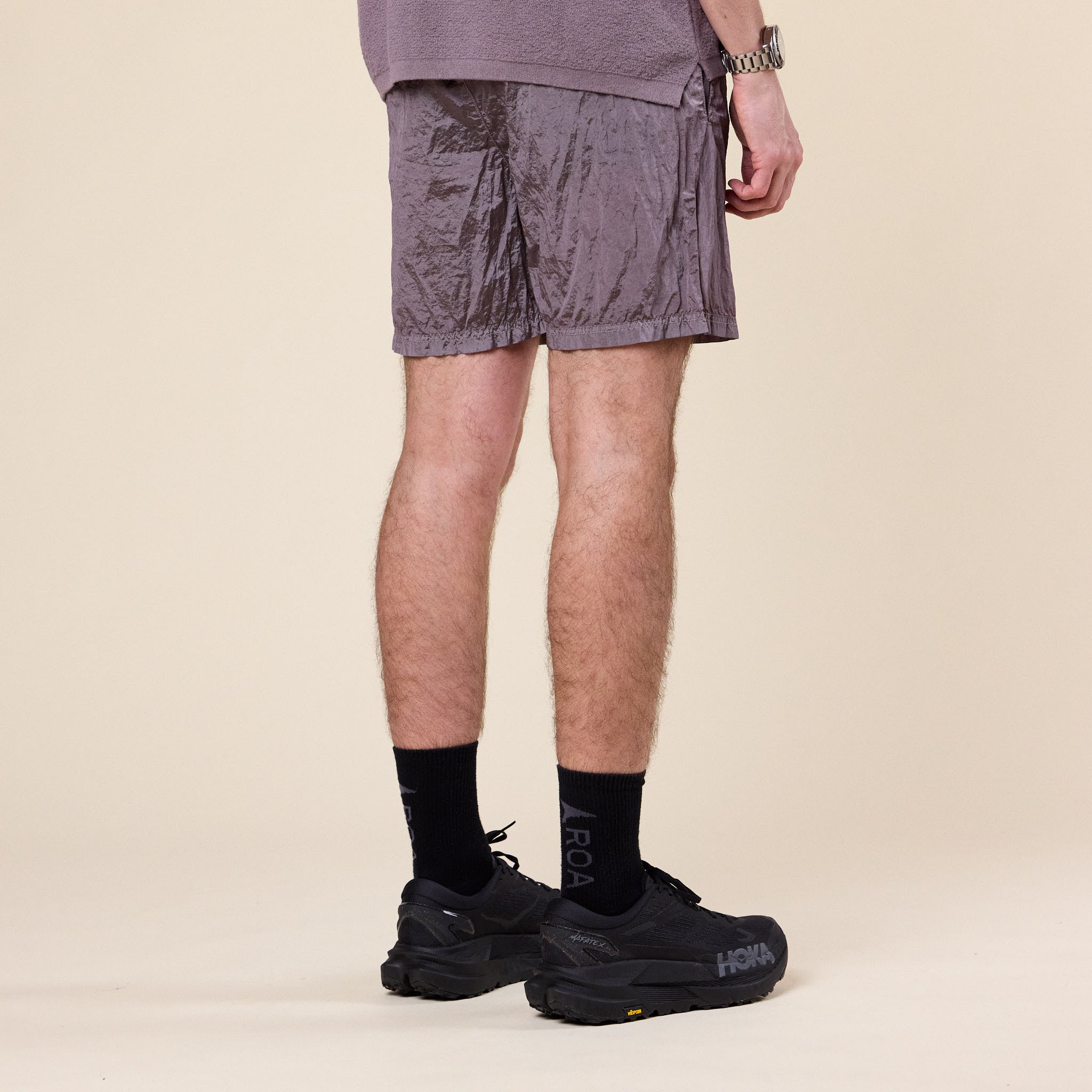 Stone Island - Nylon Metal Shorts - Purple Grey