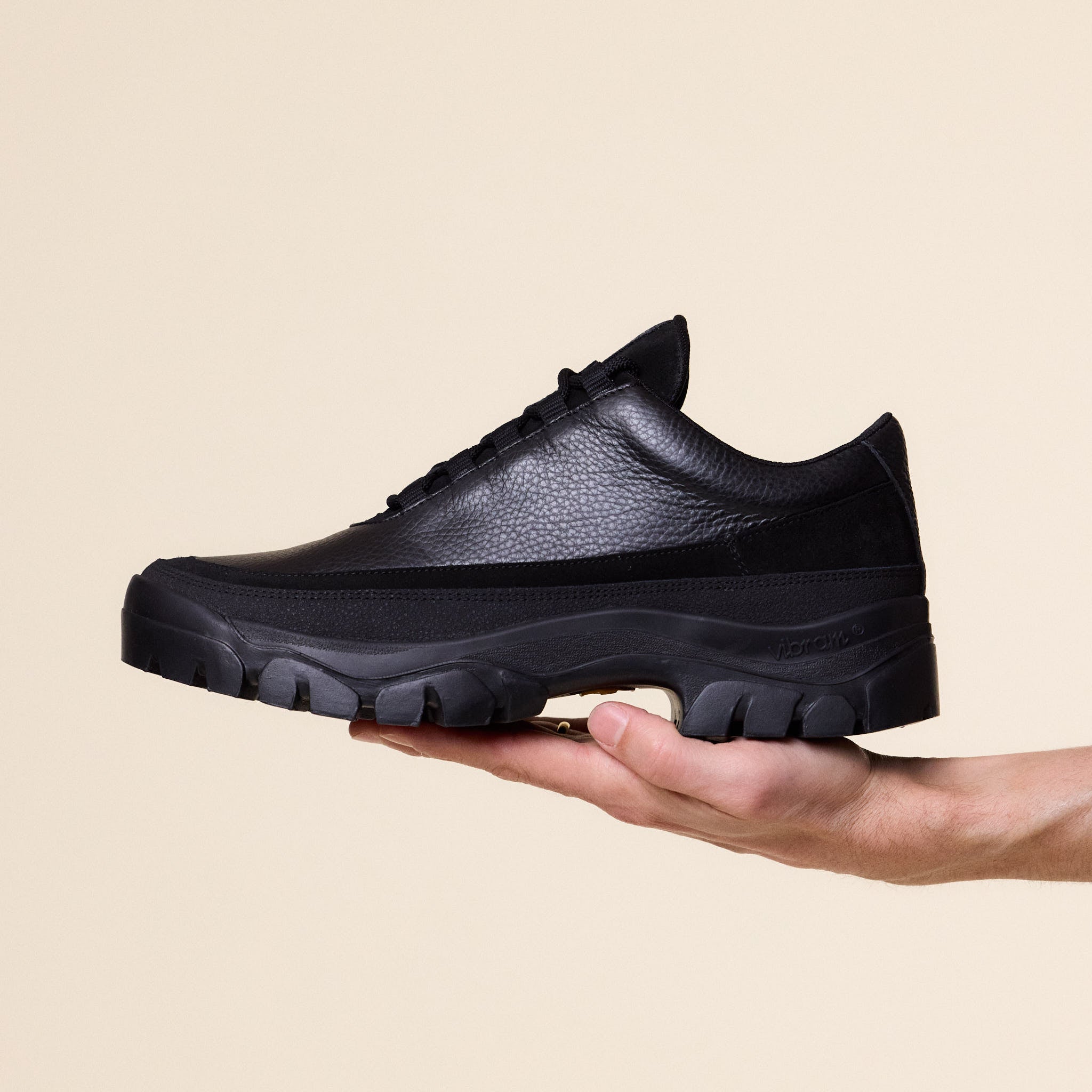 Tarvas - Easy Hiker Leather - Black