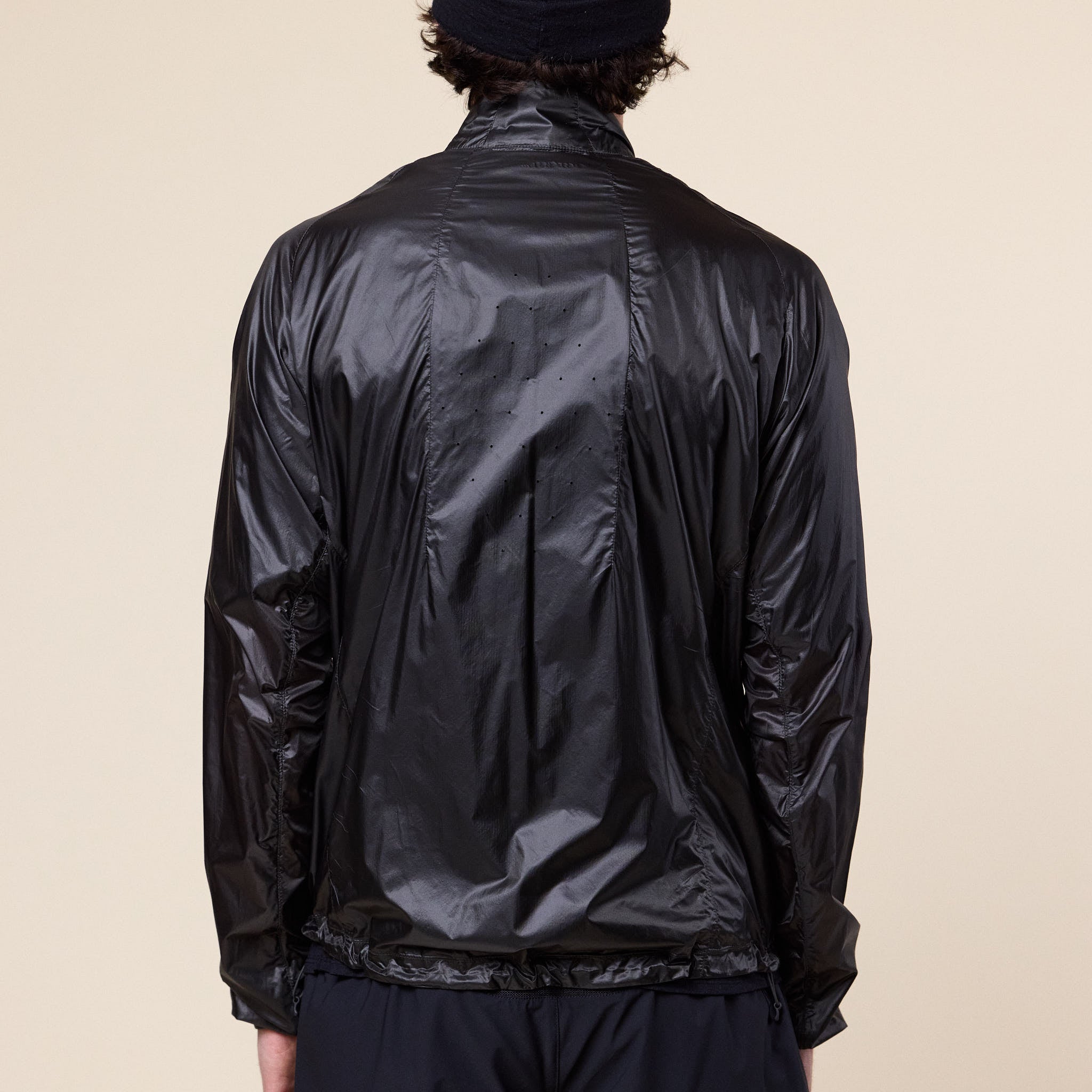 Portal - Code Wind Jacket - Beluga (Black)
