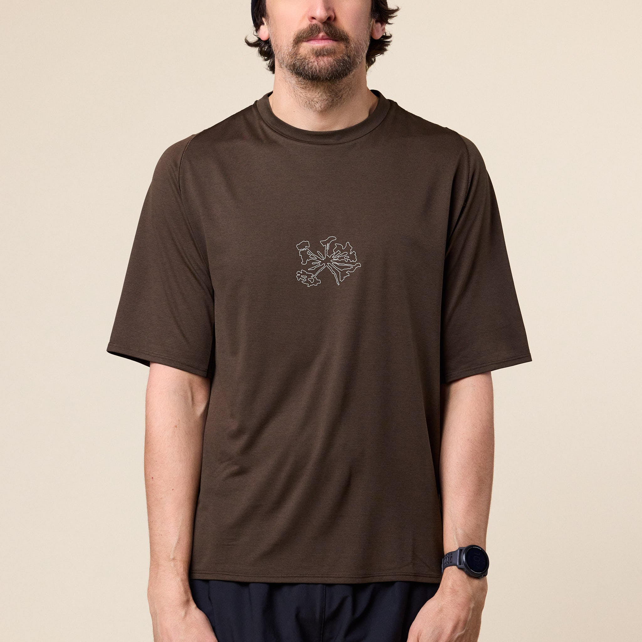 Portal - Lateral Peak L/S T-Shirt - Black Beauty