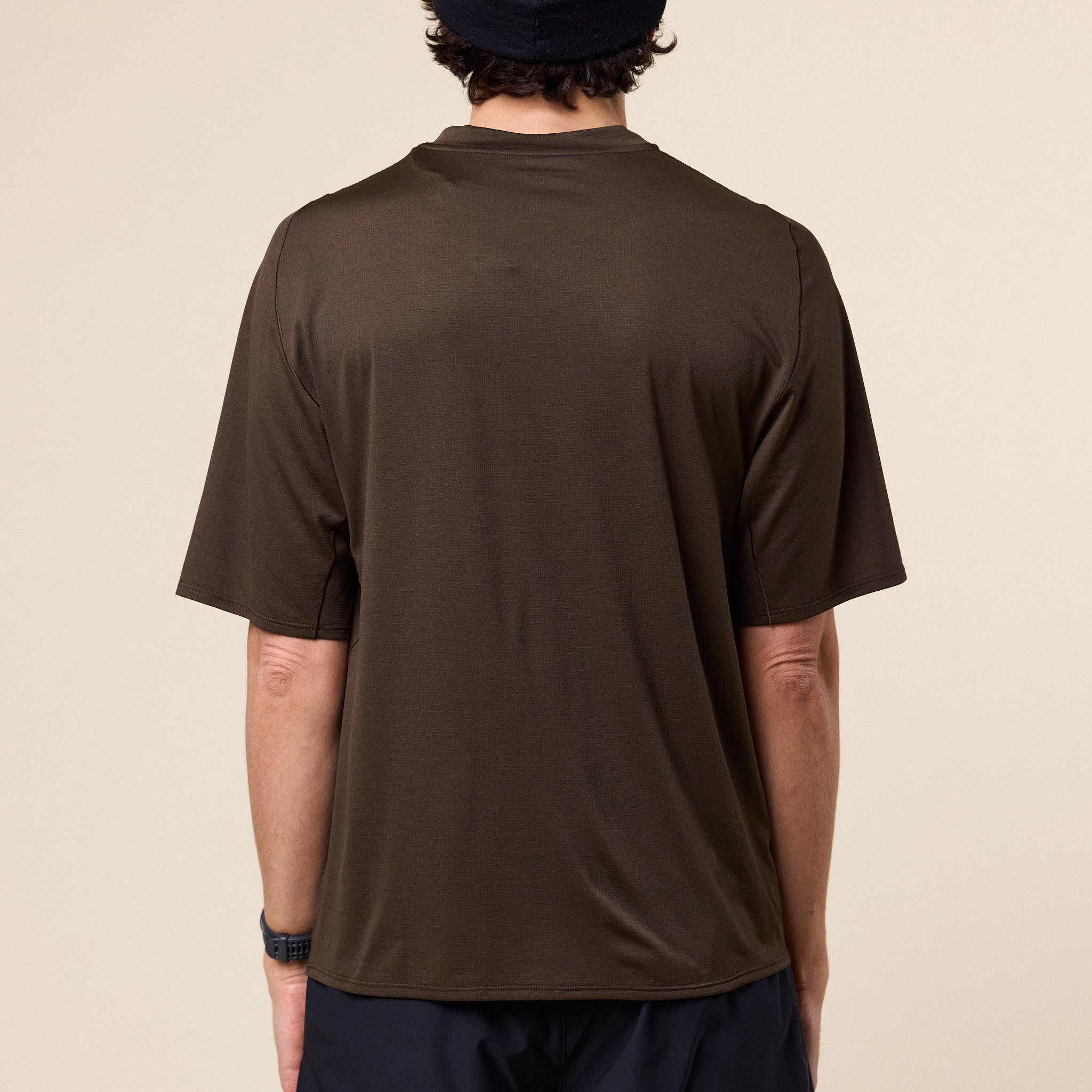 Portal - Lateral Peak L/S T-Shirt - Black Beauty