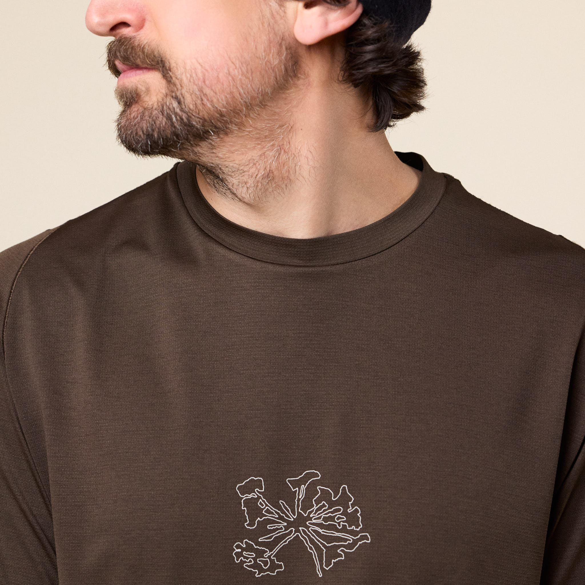 Portal - Lateral Peak L/S T-Shirt - Black Beauty