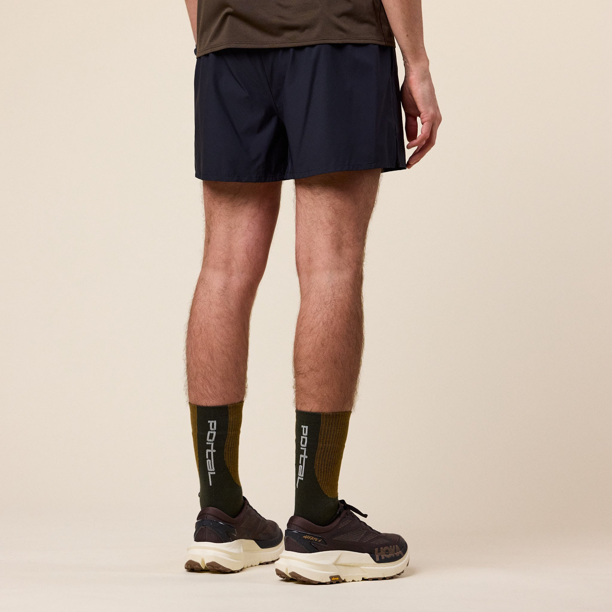 Portal - Marka Liner Shorts - Black Beauty