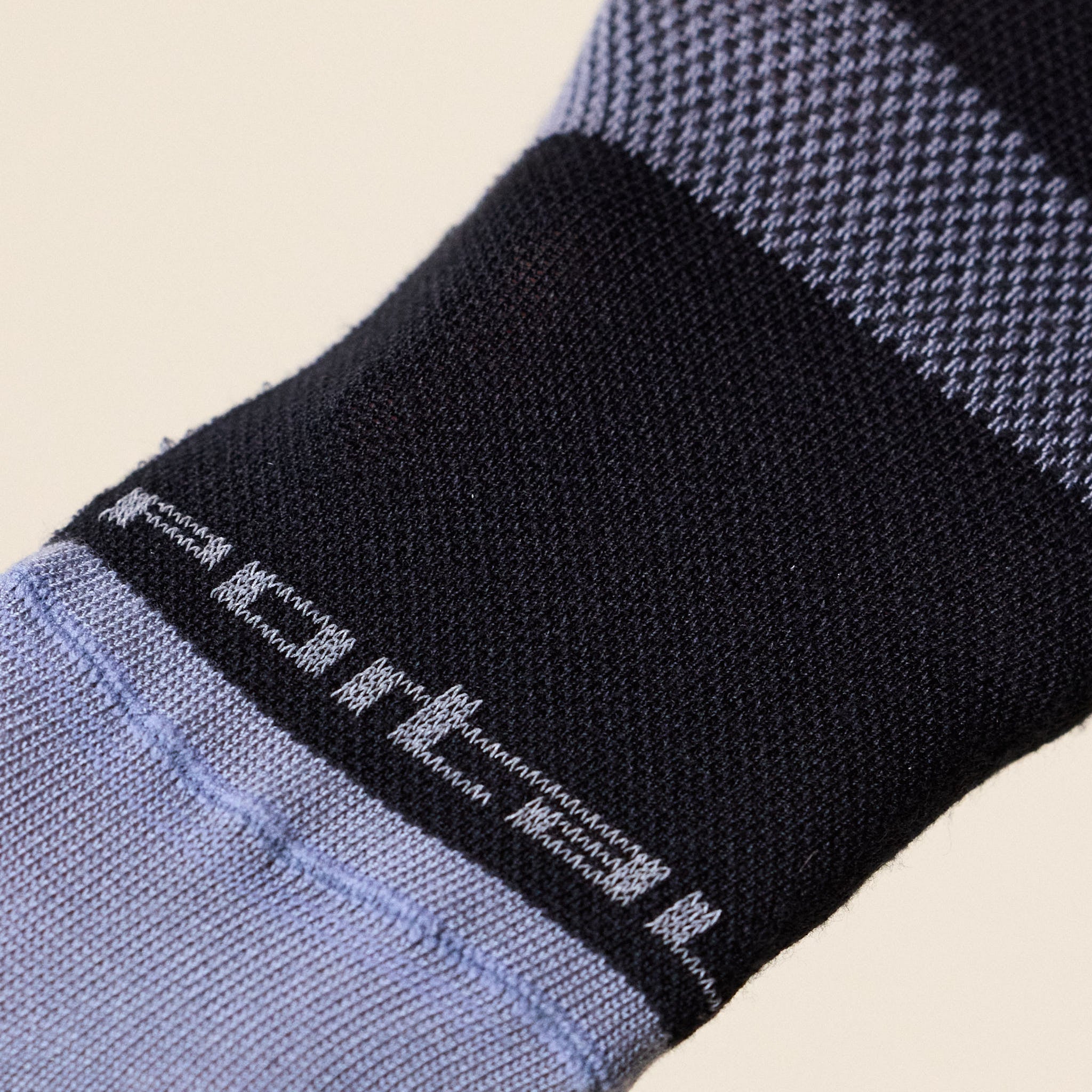 Portal - Pattern Active Sock - Black Beauty / Reflective
