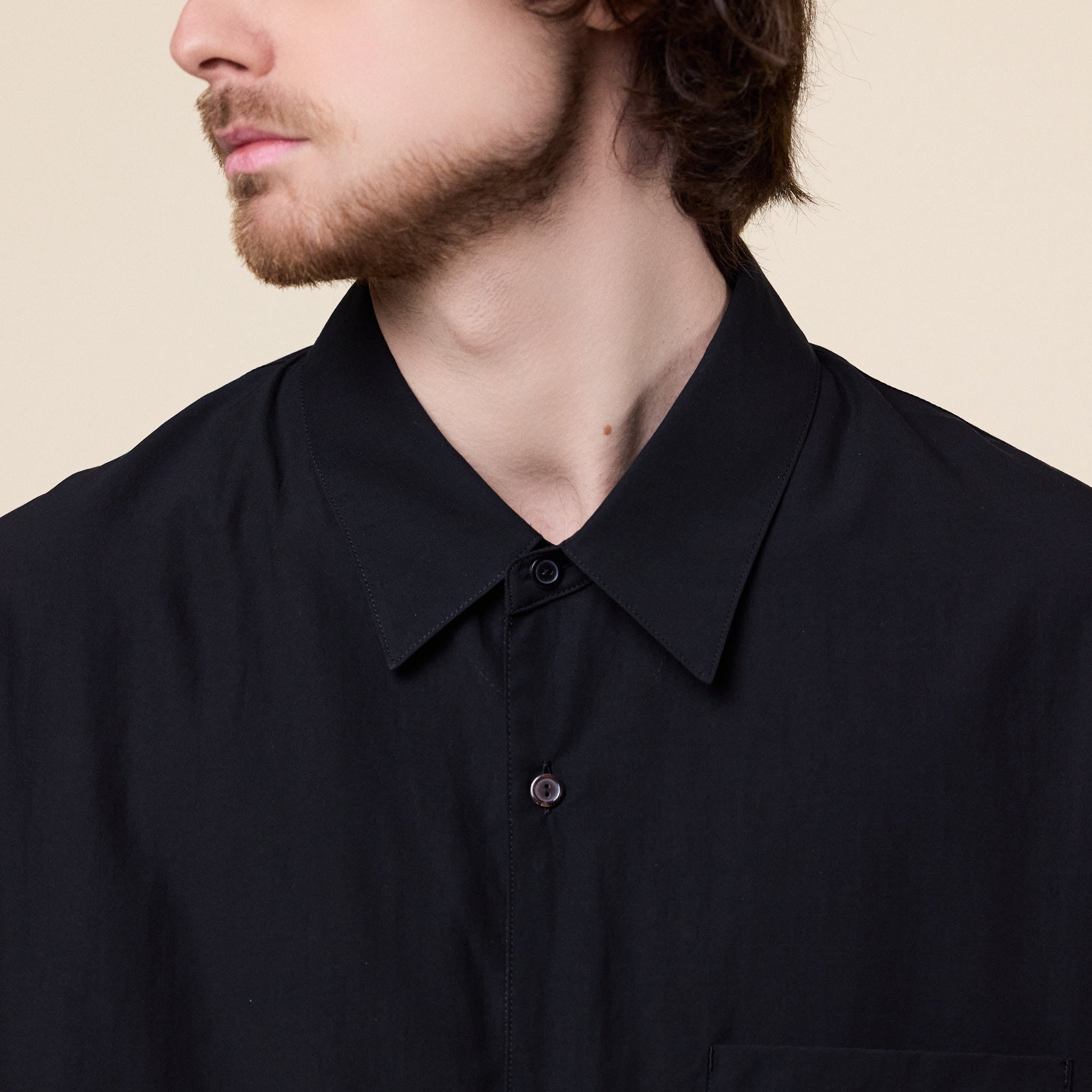 Still by Hand - Pullover Shirt - Ink Black