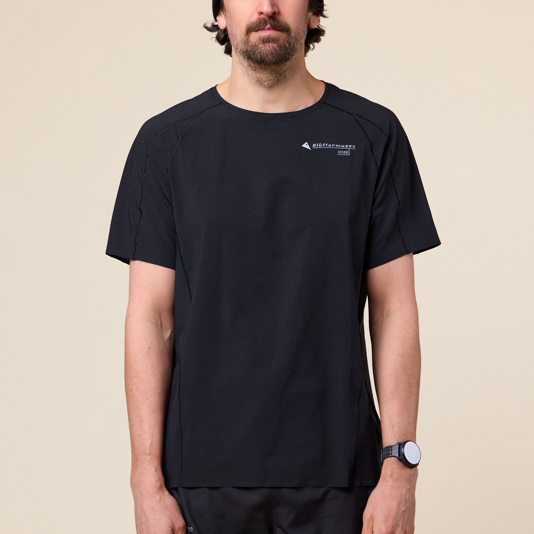 Klättermusen - Diser Short Sleeve T-Shirt - Raven Black
