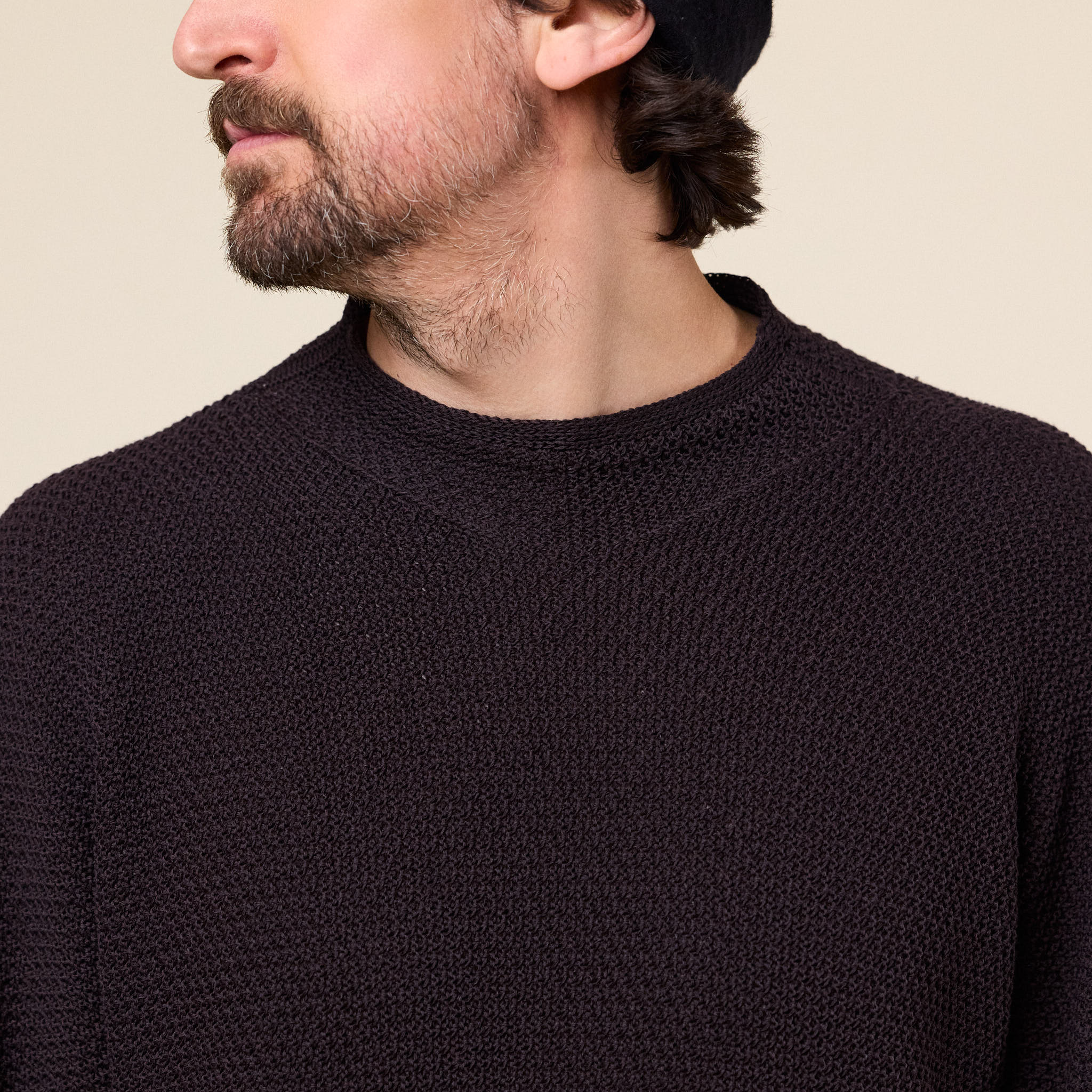 Homme Plissé Issey Miyake - Rustic Knit Sweater - Brown