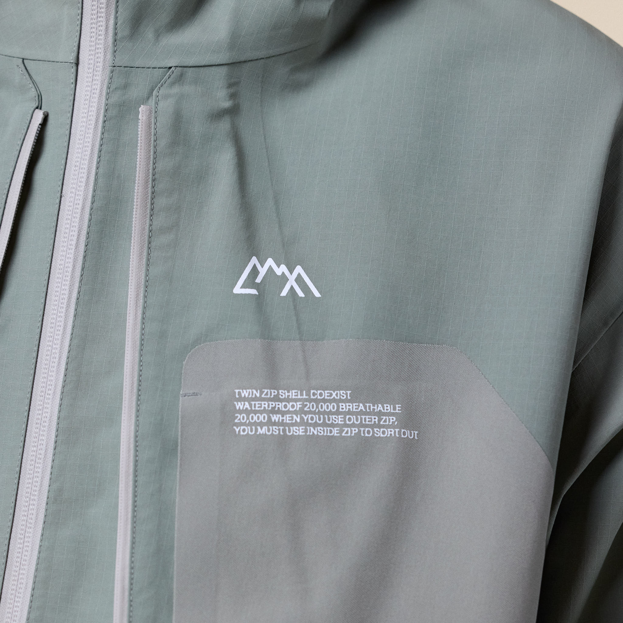 CMF Comfy Outdoor Garment - Twin Zip Shell Coexist Jacket - Alpha Green