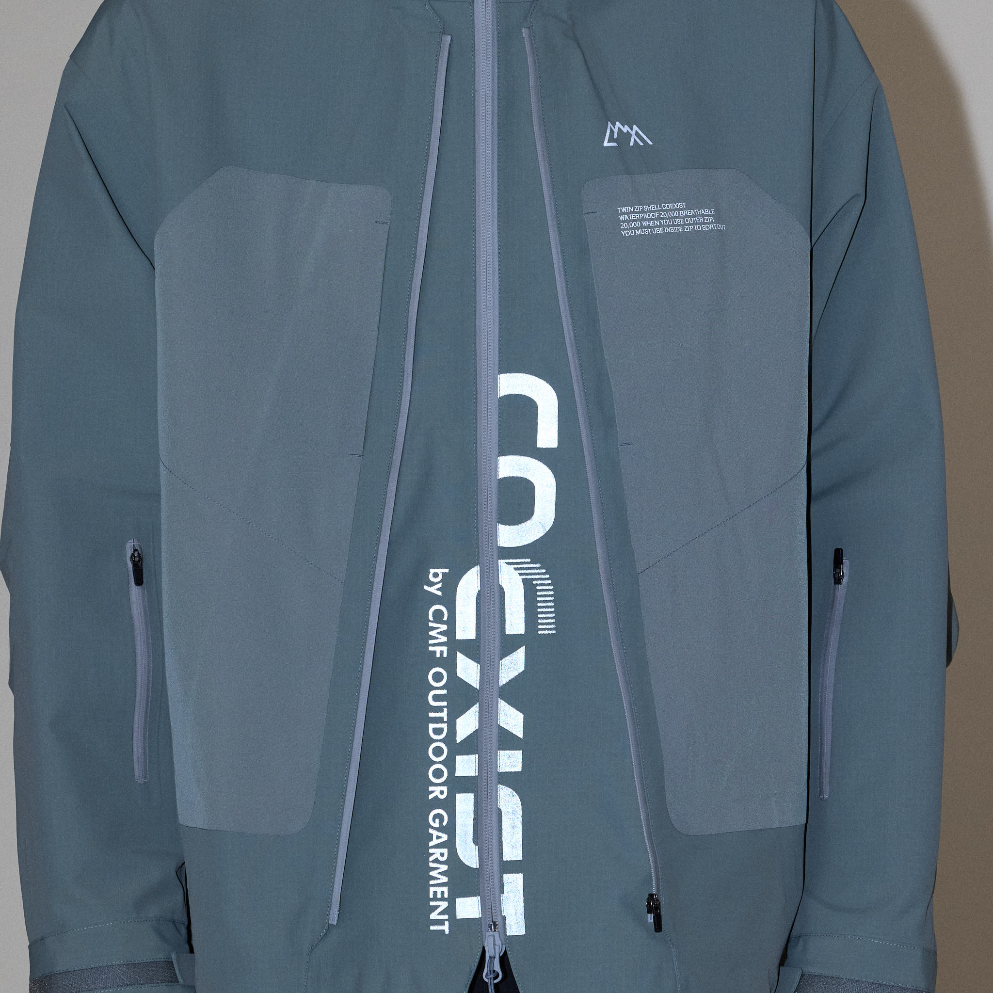 CMF Comfy Outdoor Garment - Twin Zip Shell Coexist Jacket - Alpha Green