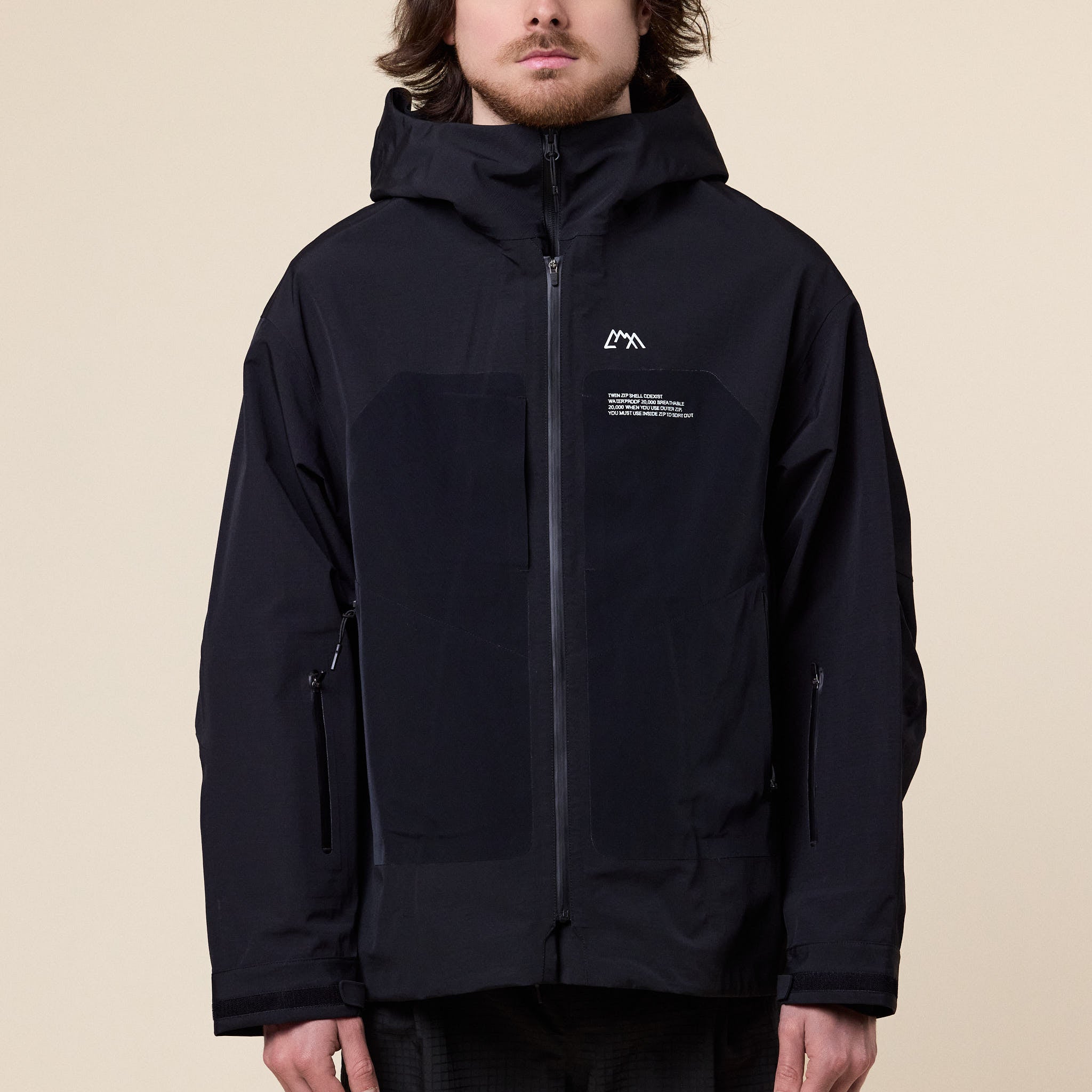 CMF Comfy Outdoor Garment - Twin Zip Shell Coexist Jacket - Black