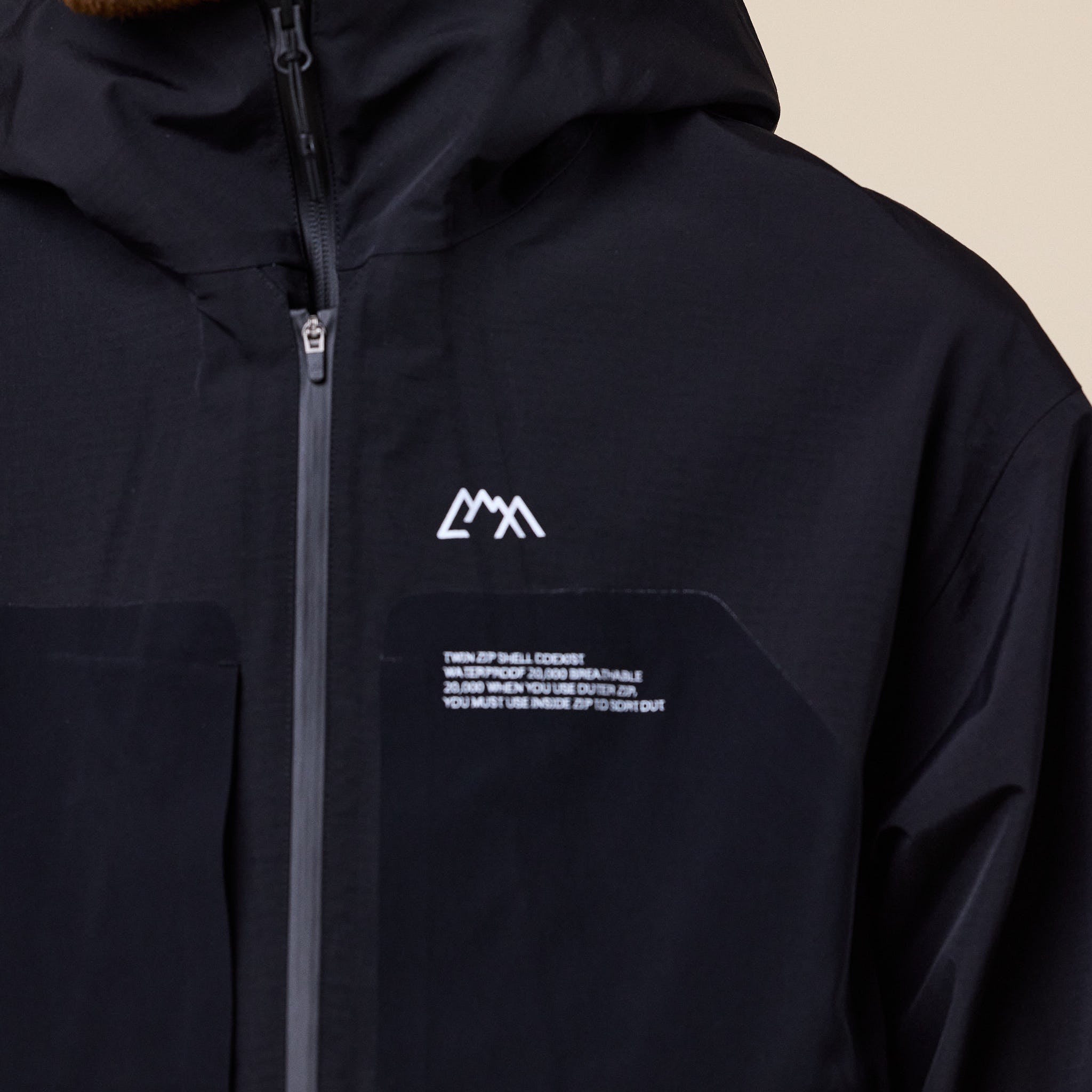 CMF Comfy Outdoor Garment - Twin Zip Shell Coexist Jacket - Black