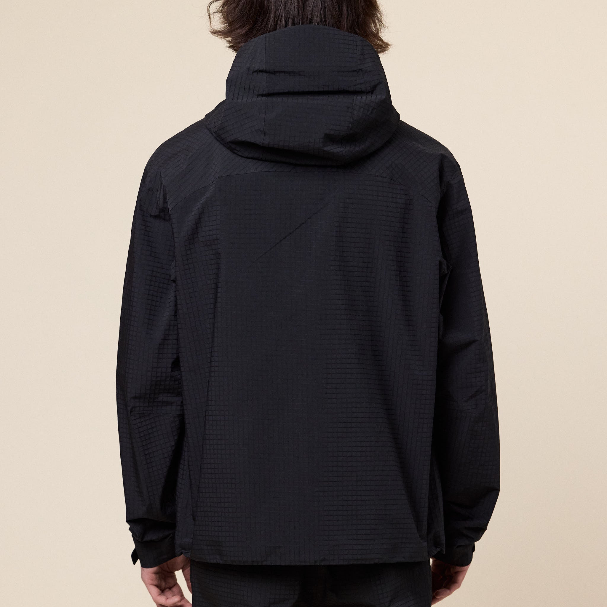 Hiking Patrol - Waypoint Rip-Stop Hooded Jacket - Charcoal Black