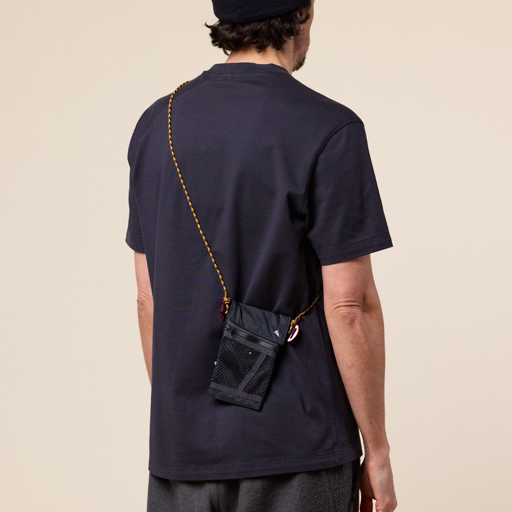 Klättermusen - Algir Lanyard Pocket Bag - Raven Black