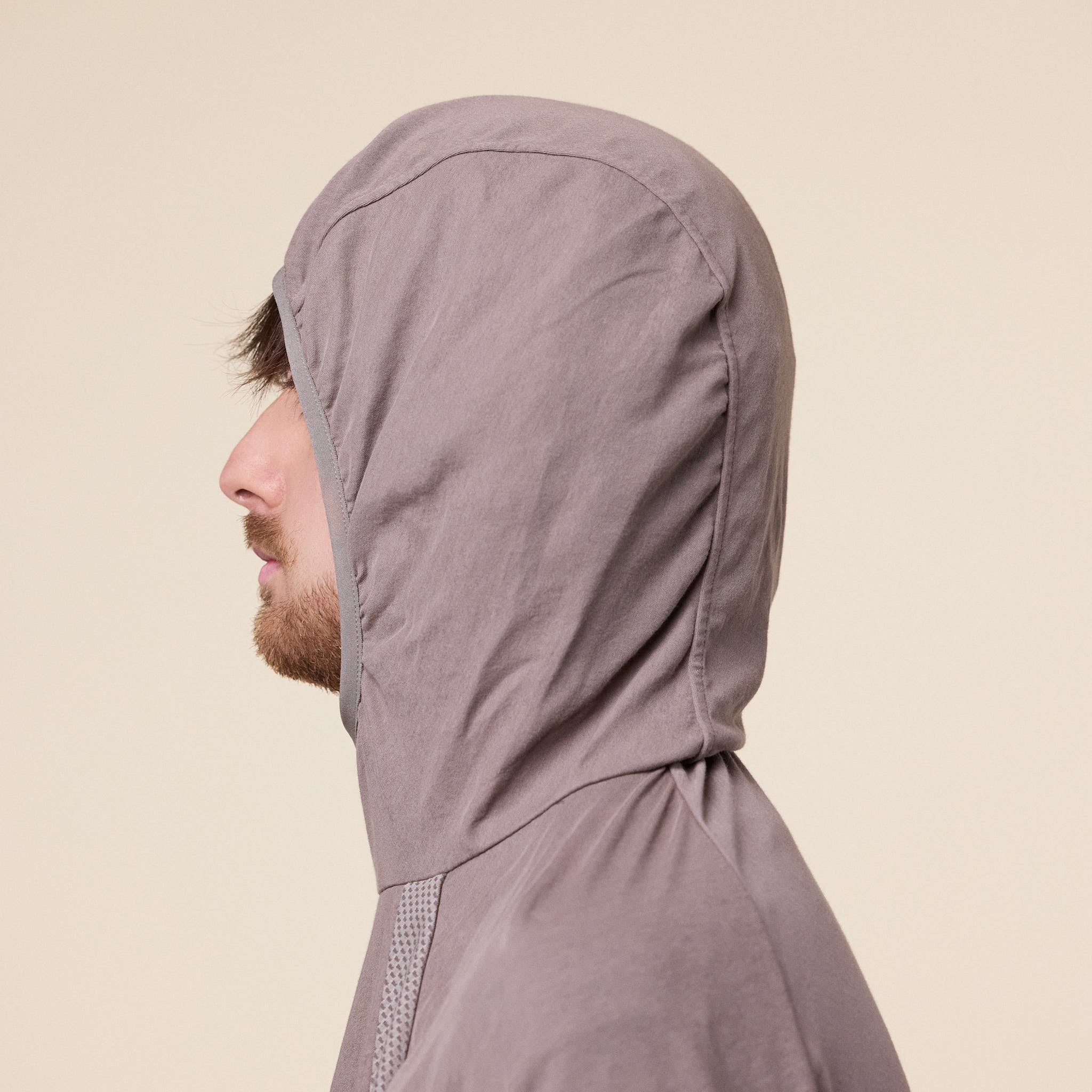 Hiking Patrol - Orbit Jersey Hooded Pullover - Walnut