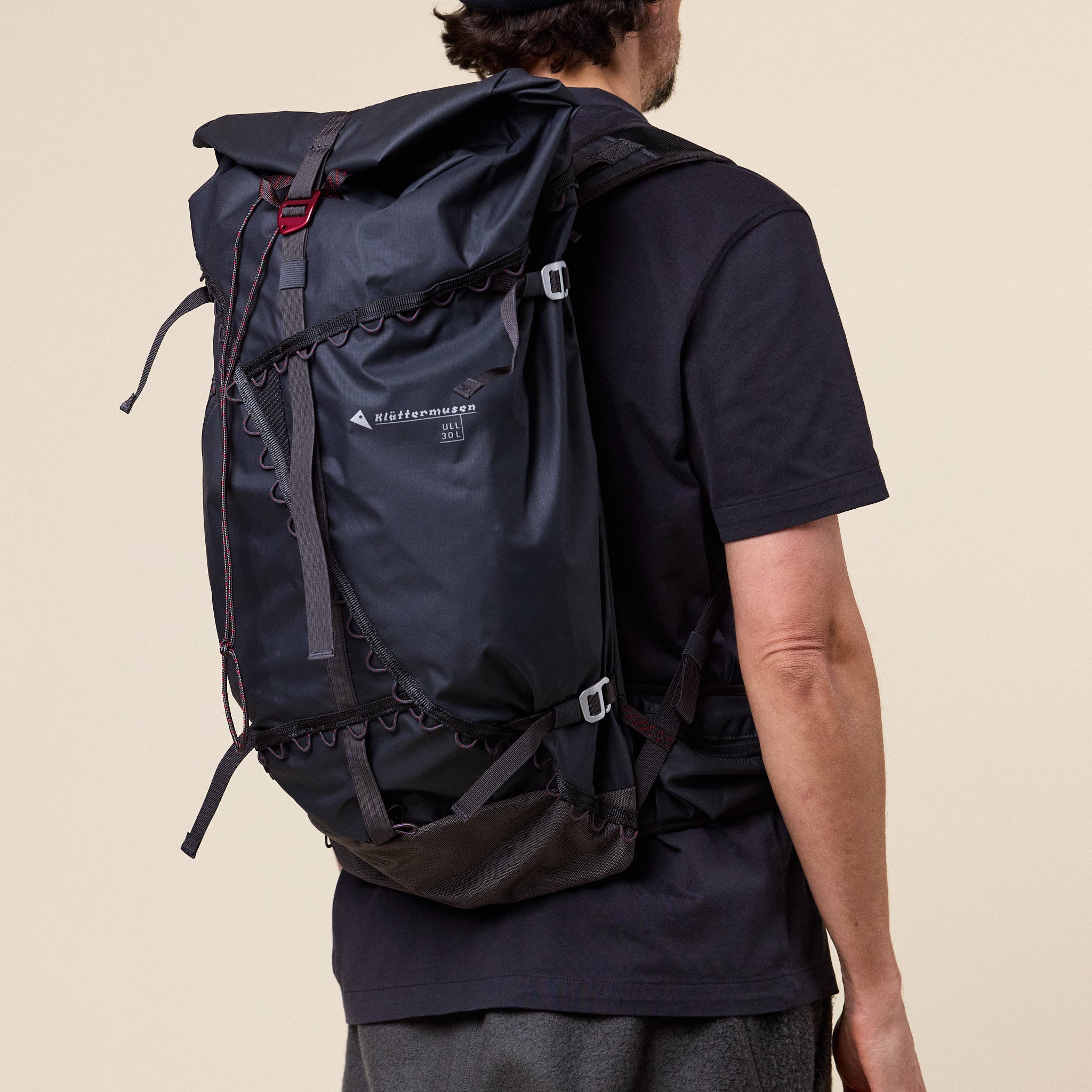 Klättermusen - Ull Backpack - Raven Black