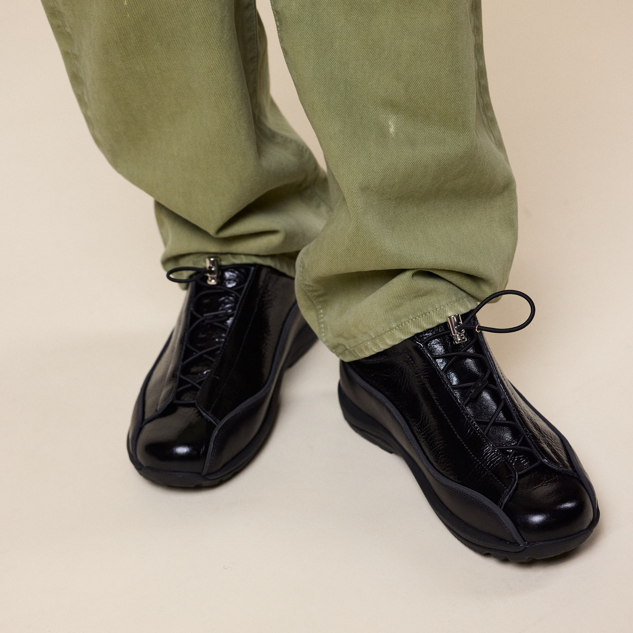 Edwin Jeans - Made in Japan Loose Jeans - Natural Green Overdye