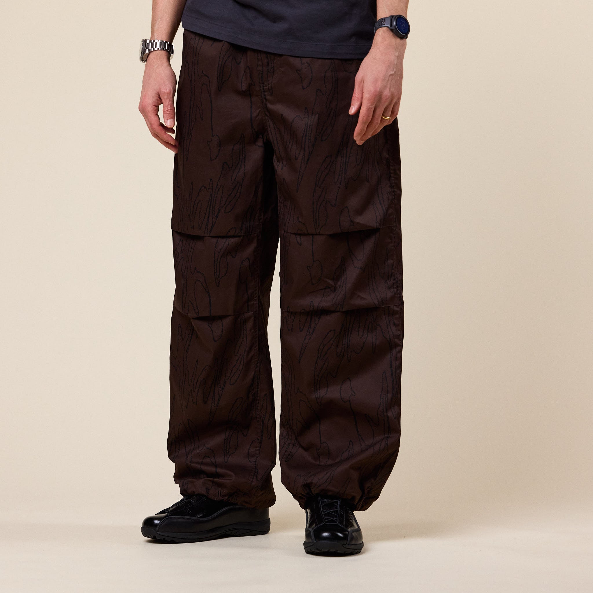 Edwin Jeans - Shizuku Yukon Pant - Coffee Bean / Black