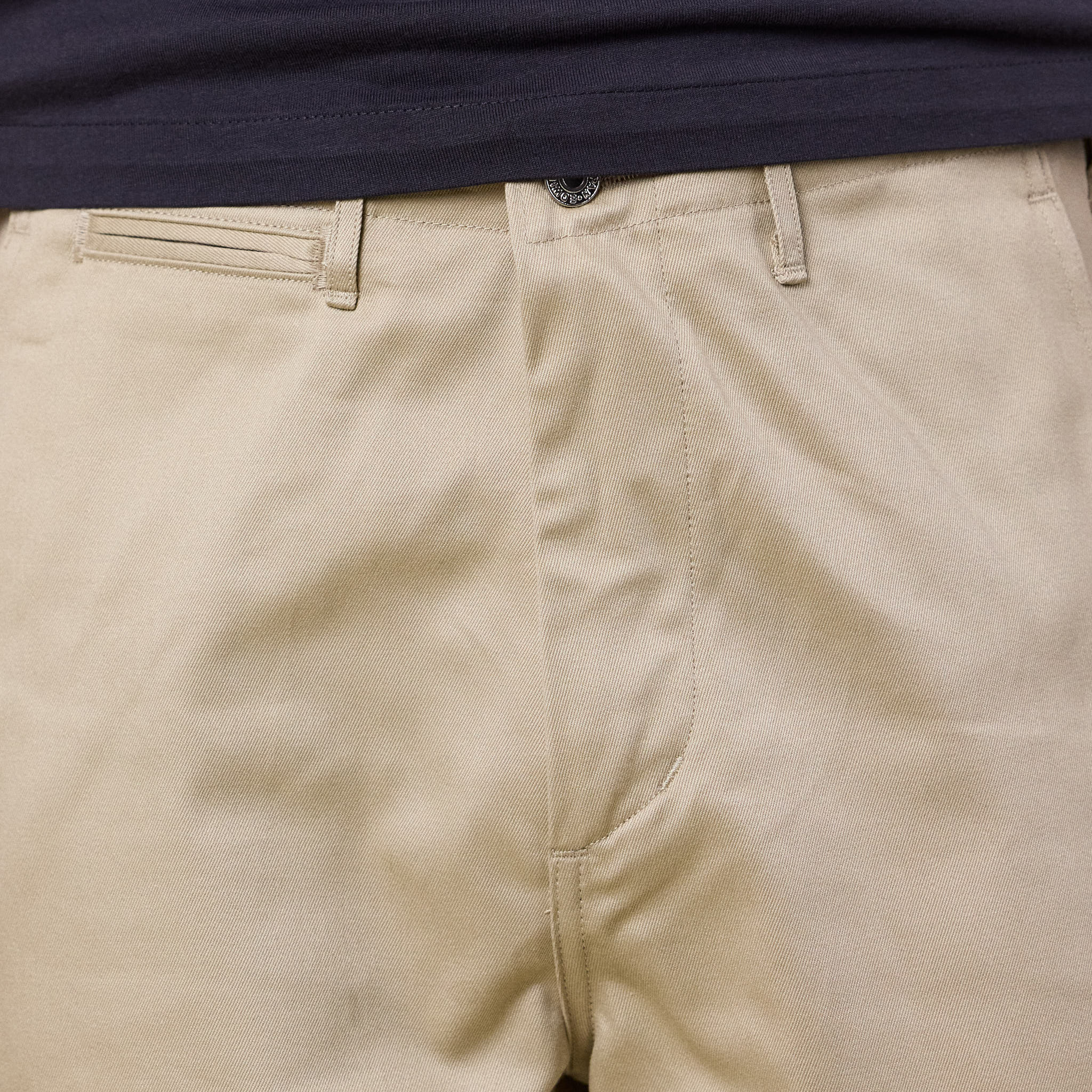 Edwin Jeans - Wide Chino Trousers - Khaki