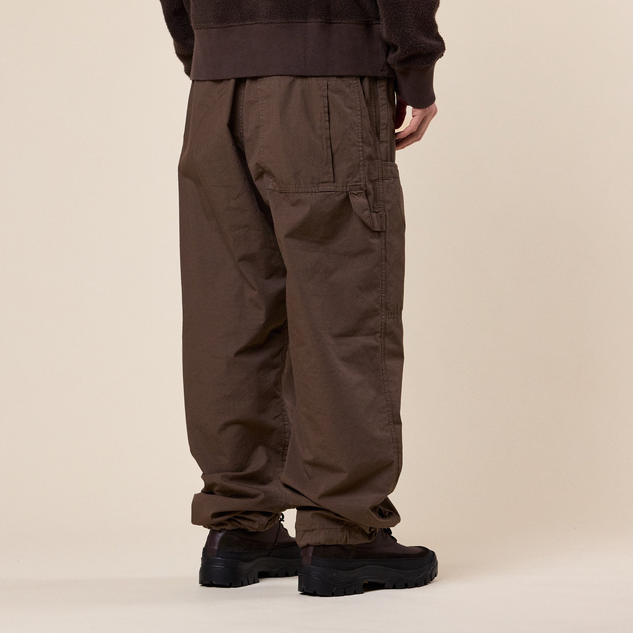 Stone Island - Loose Fit Cargo Trousers - Umber