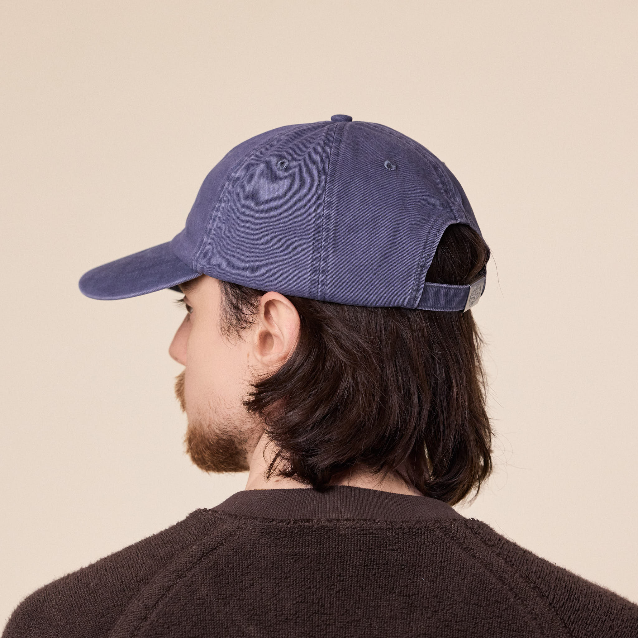 Stone Island - Brushed Cotton Gabardine Cap - Blue Grey