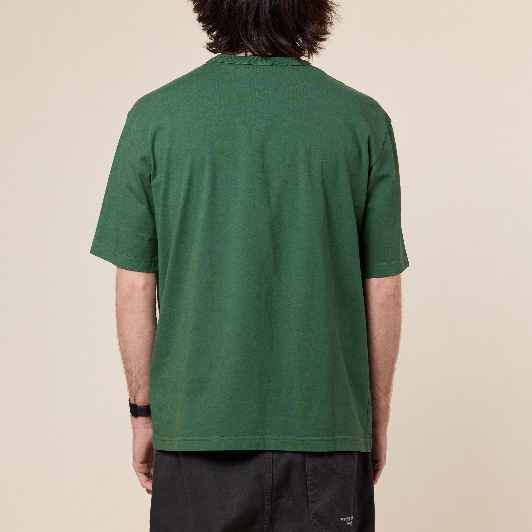 Stone Island Marina - Oversized Combed Cotton Logo T-Shirt