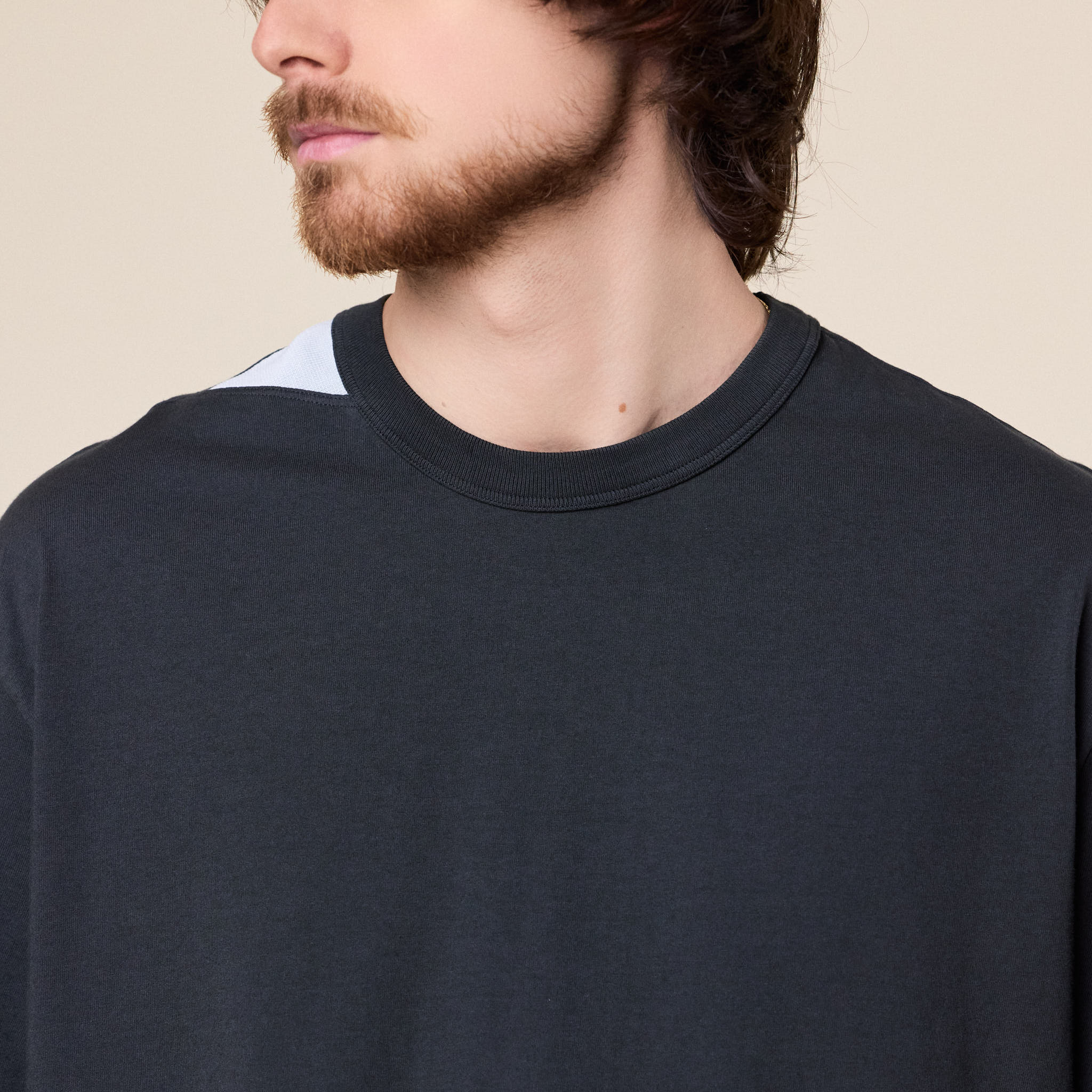 Stone Island Marina - Oversized Combed Cotton T-Shirt - Lead Grey