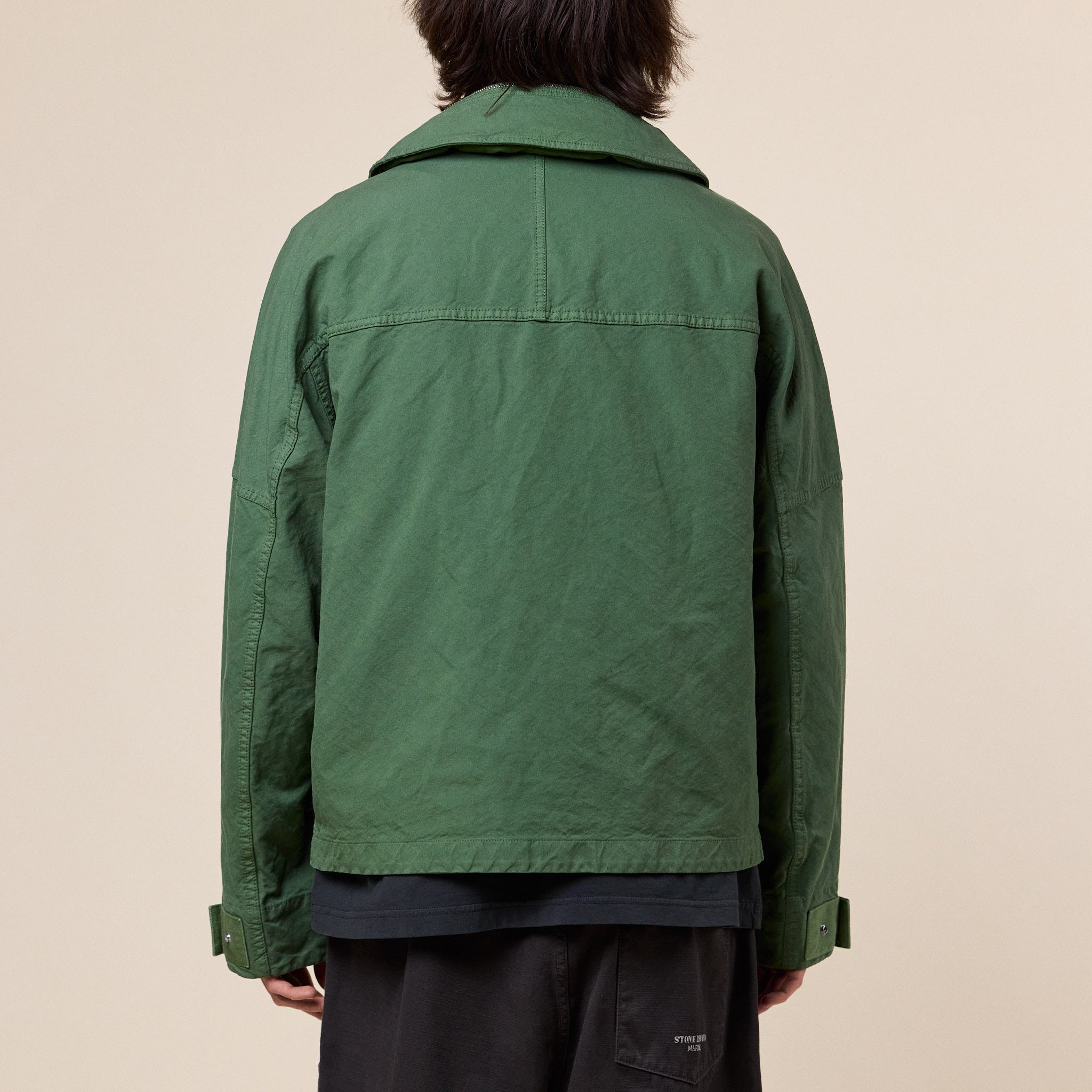 Stone Island Marina - Panama Weave Coach Jacket - Quartz Green
