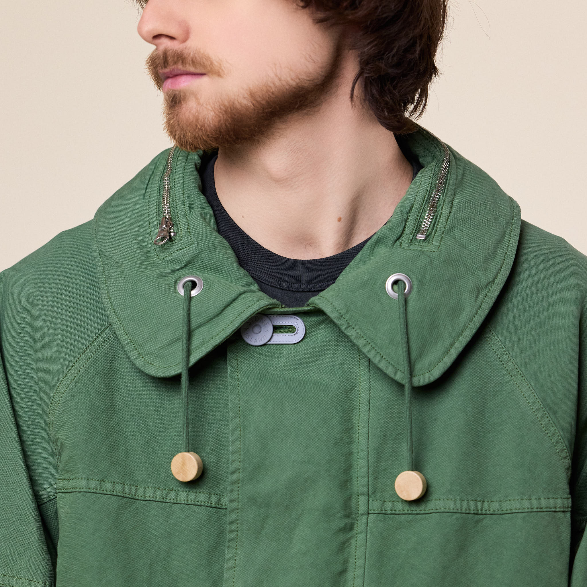 Stone Island Marina - Panama Weave Coach Jacket - Quartz Green