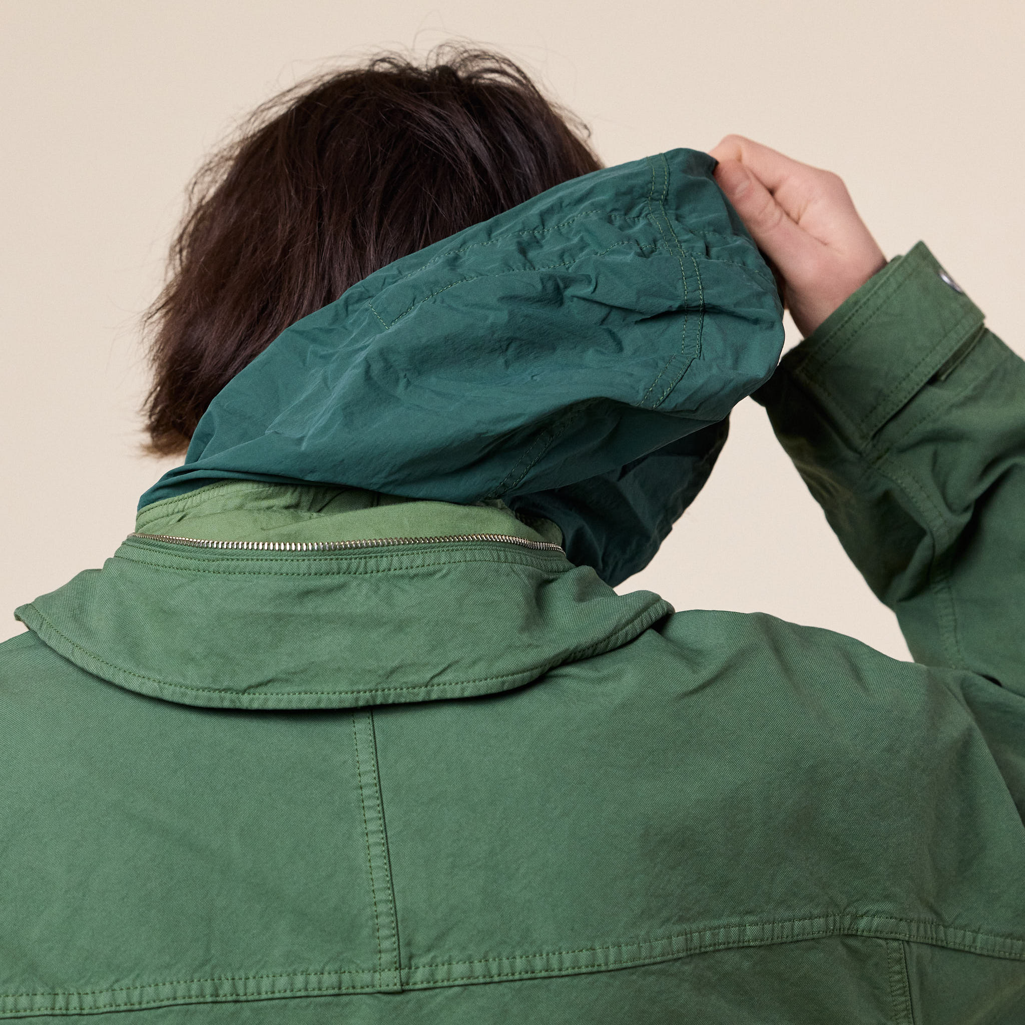 Stone Island Marina - Panama Weave Coach Jacket - Quartz Green