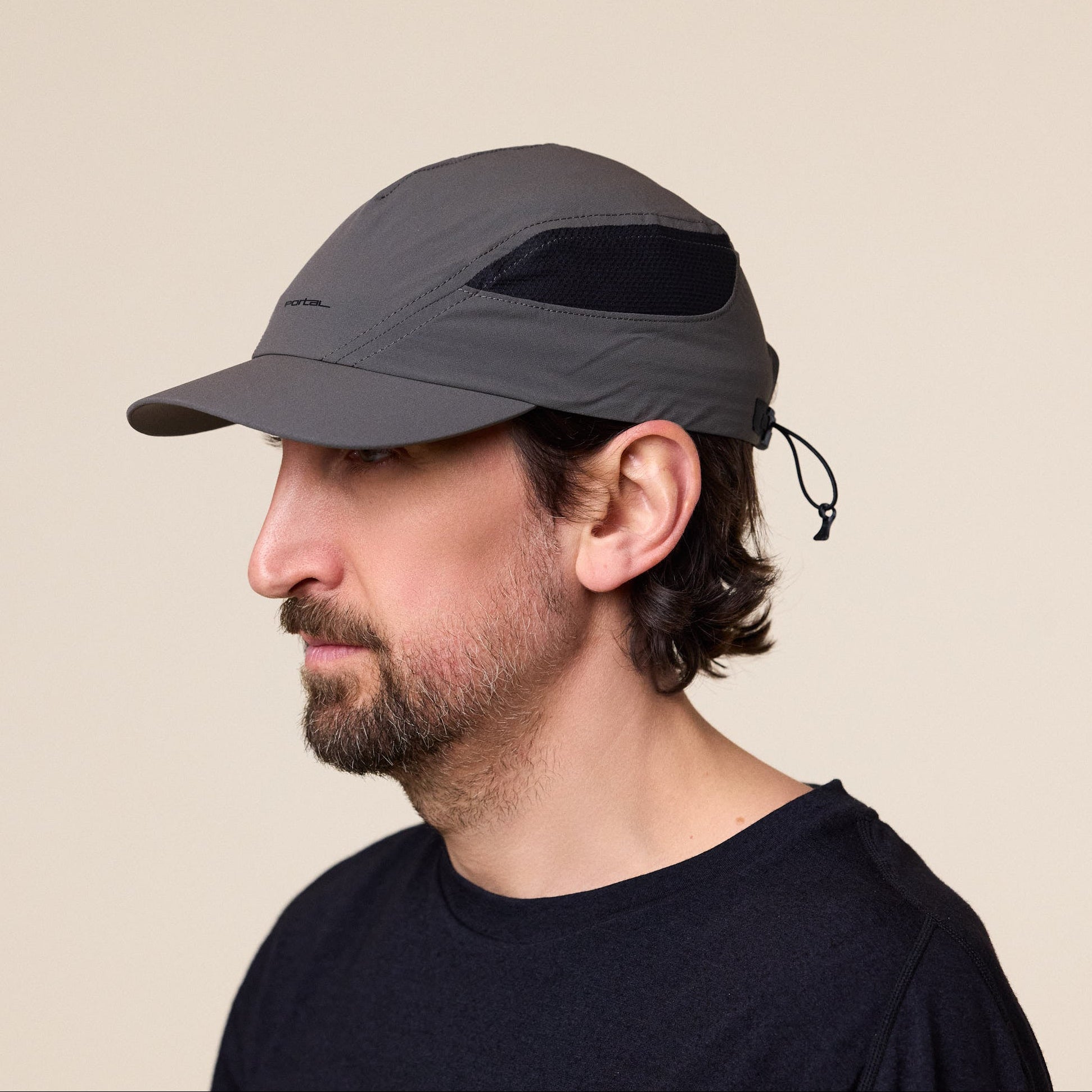Portal - Planar Lightweight Cap - Beluga (Grey/Black)