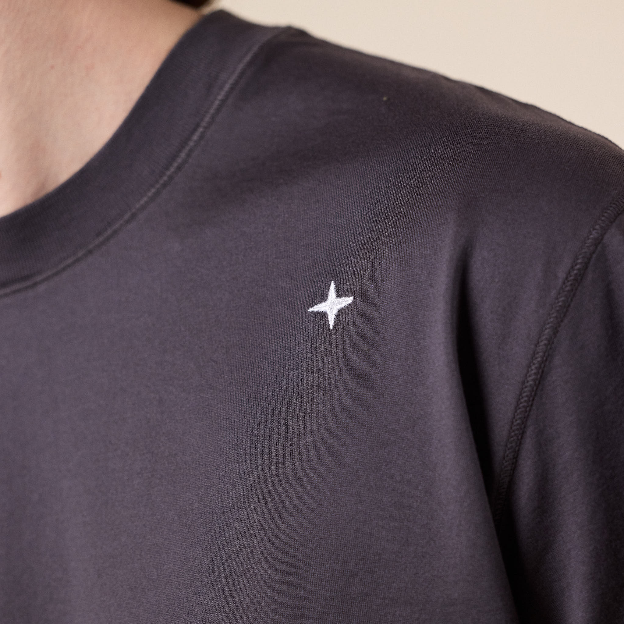 Stone Island Stellina - Regular Fit Jersey T-Shirt - Charcoal Grey