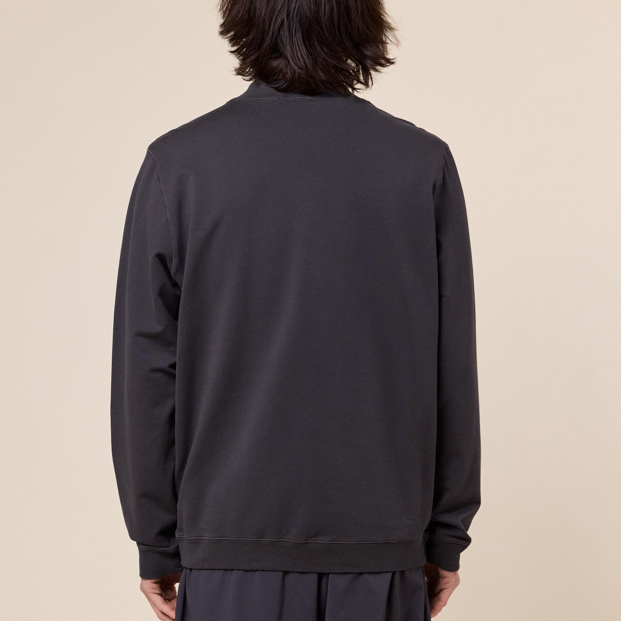 Stone Island Stellina - Stretch Cotton Sweatshirt - Charcoal Grey