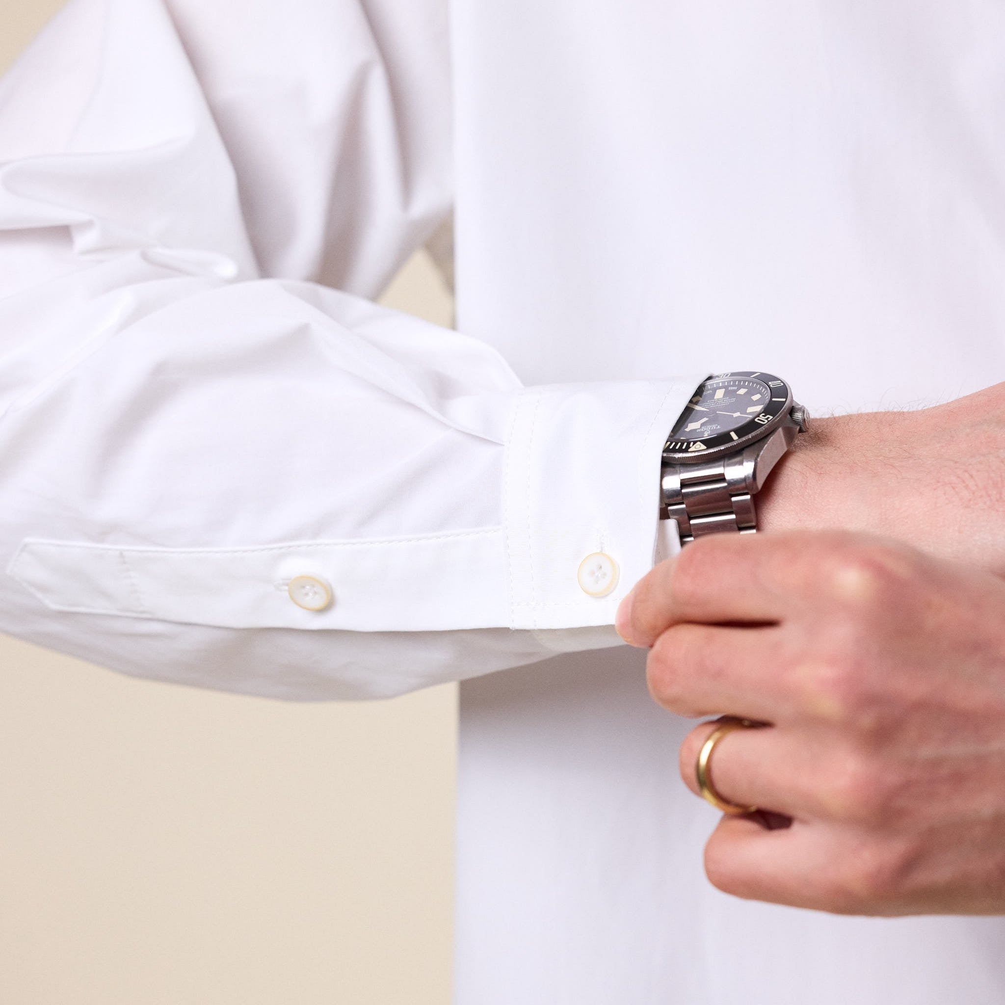 Gander - Date Shirt - White
