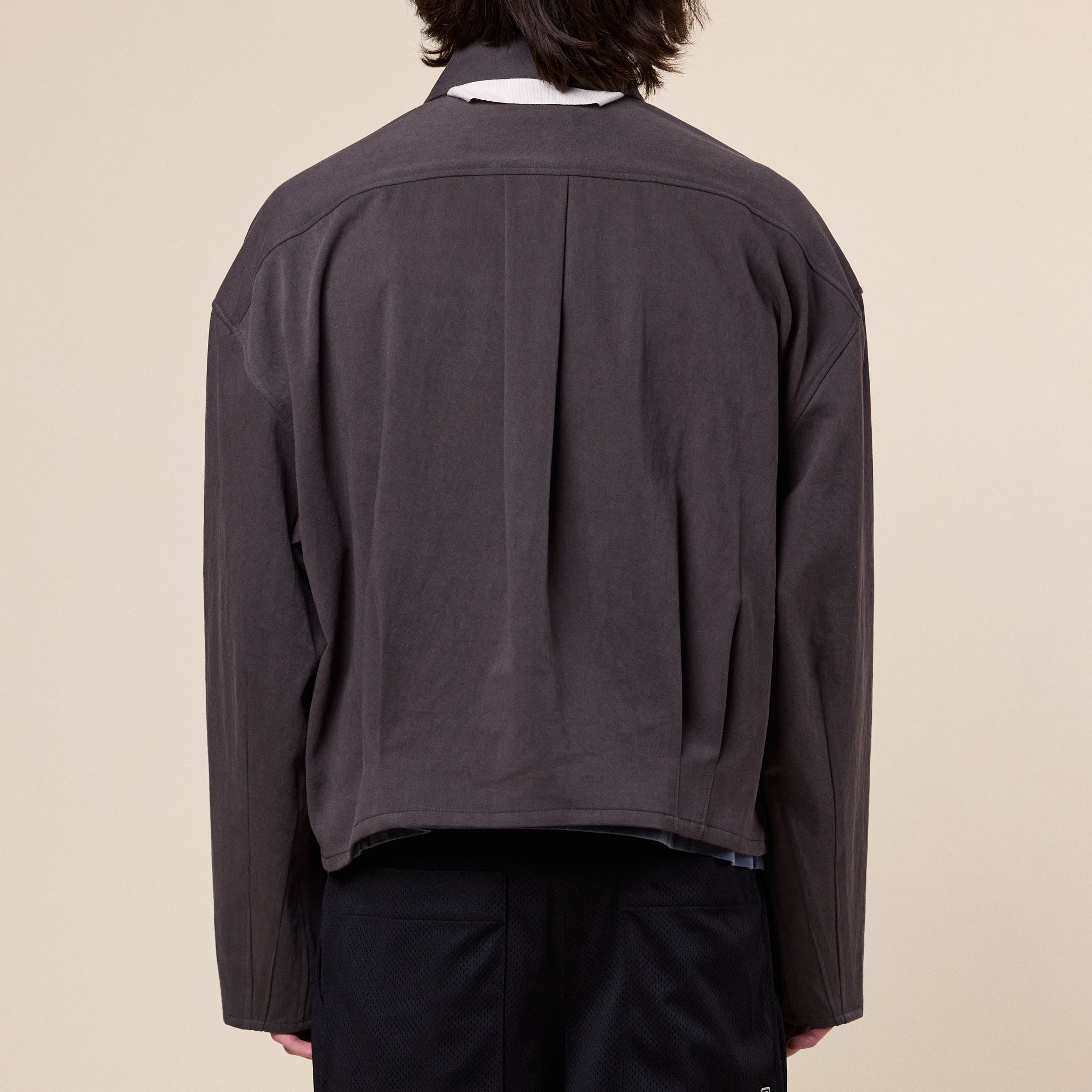 Merely Made - Premium Nomadic Cropped Jacket - Shadow Grey