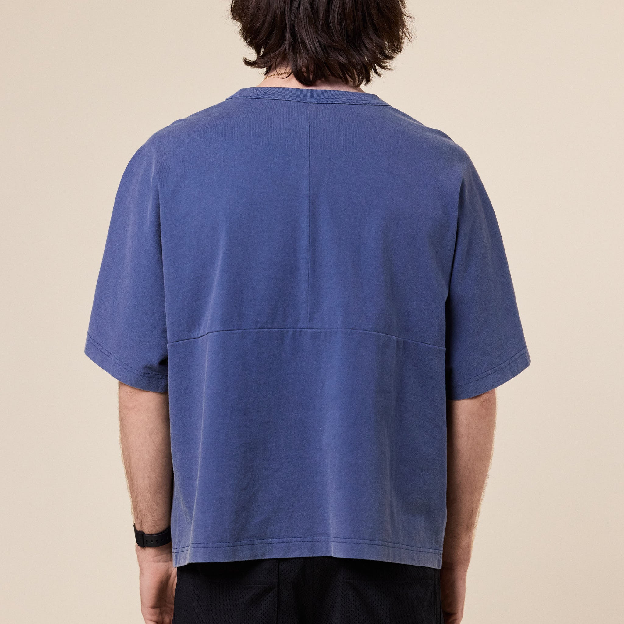 Gander - Wide Raglan T-Shirt - Washed Blue