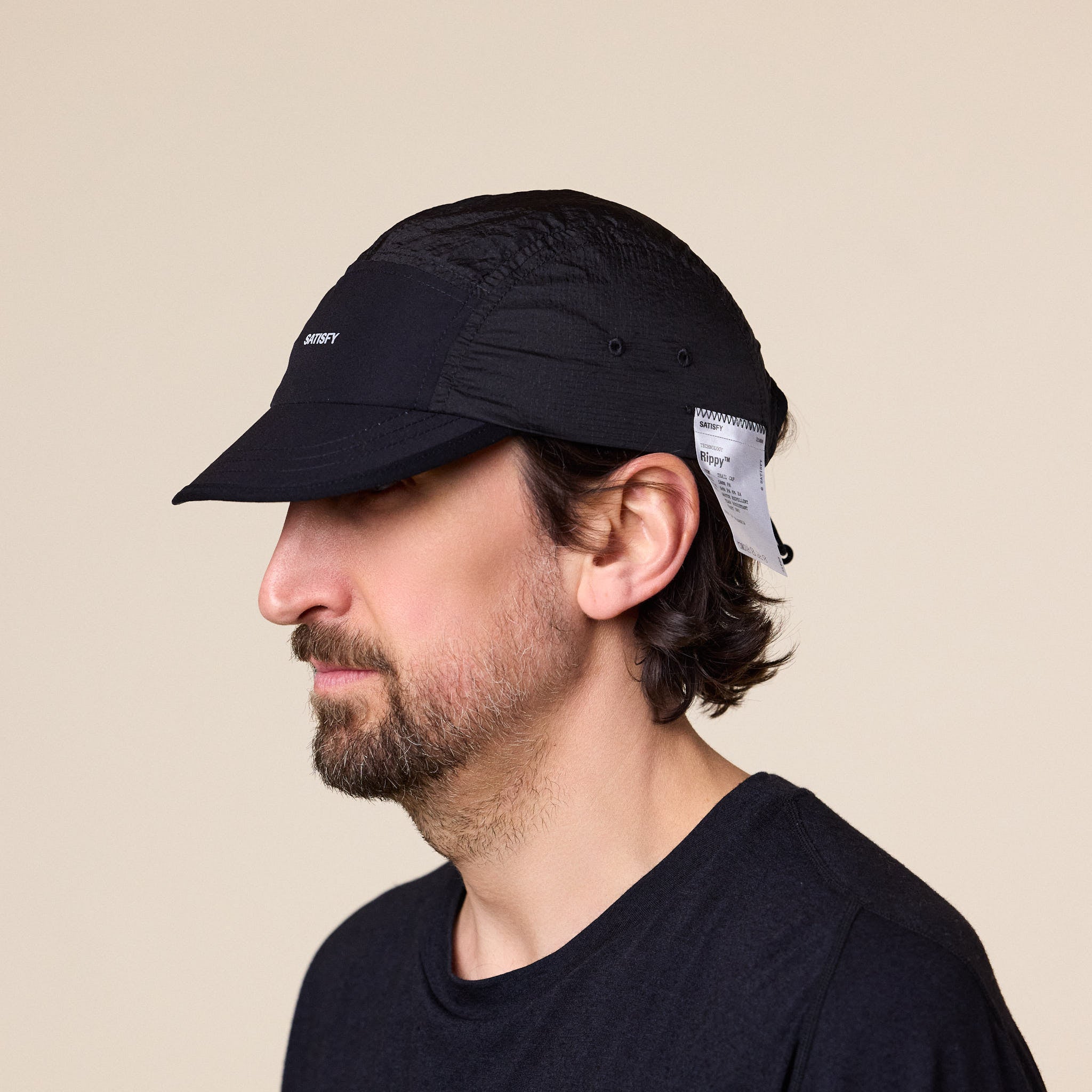 Satisfy Running - Rippy™ Trail Cap - Black