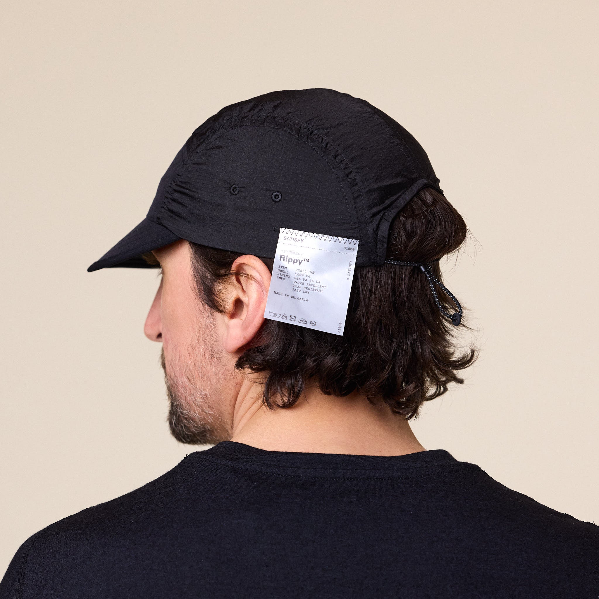 Satisfy Running - Rippy™ Trail Cap - Black