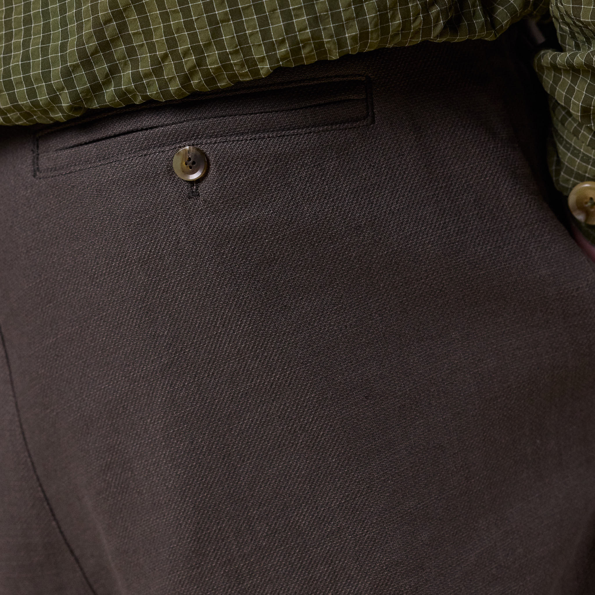 Merely Made - Premium Nomadic Relaxed Wide Shorts - Ebony Oak