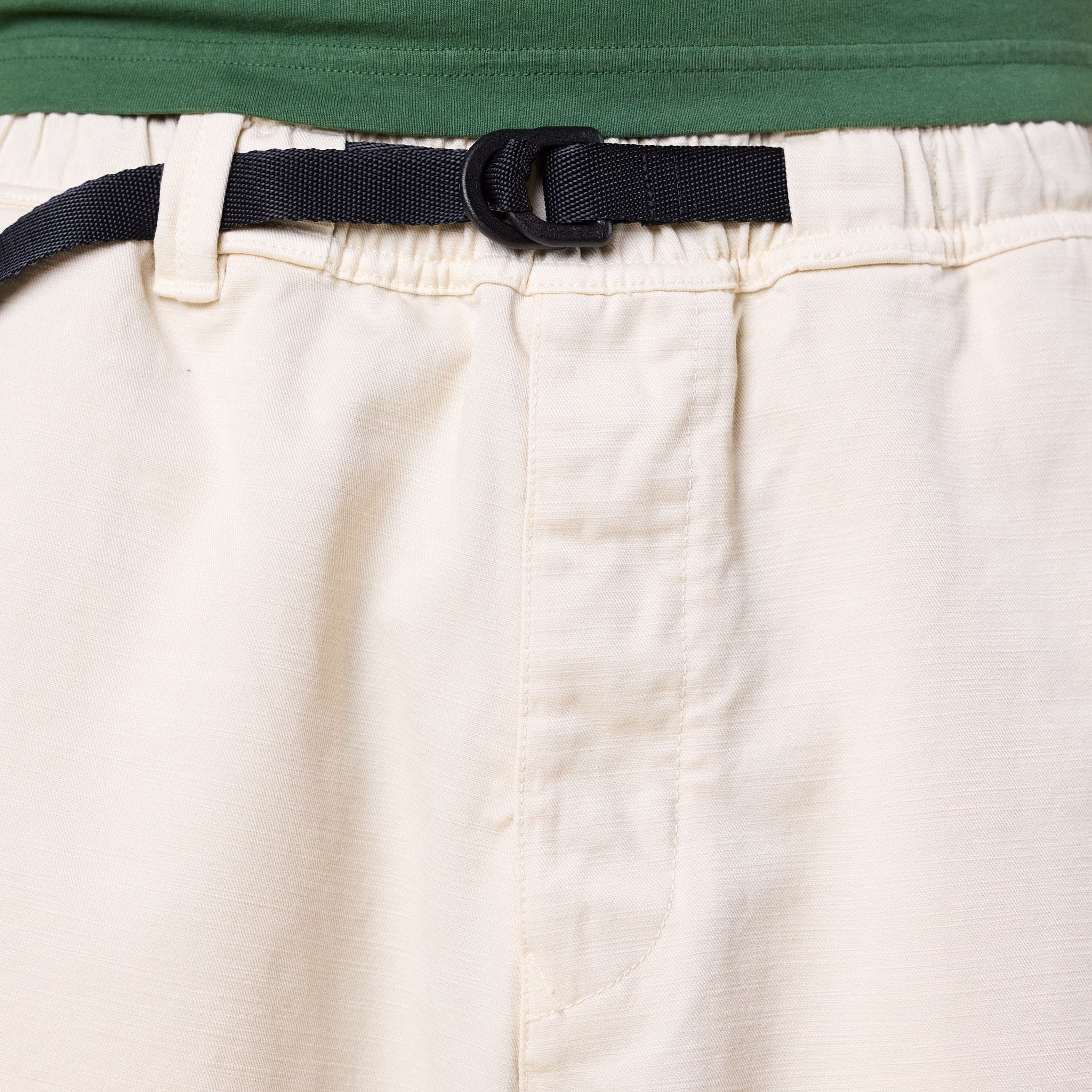 Stone Island Marina - Slub Cotton Wide Chino Shorts - Ivory