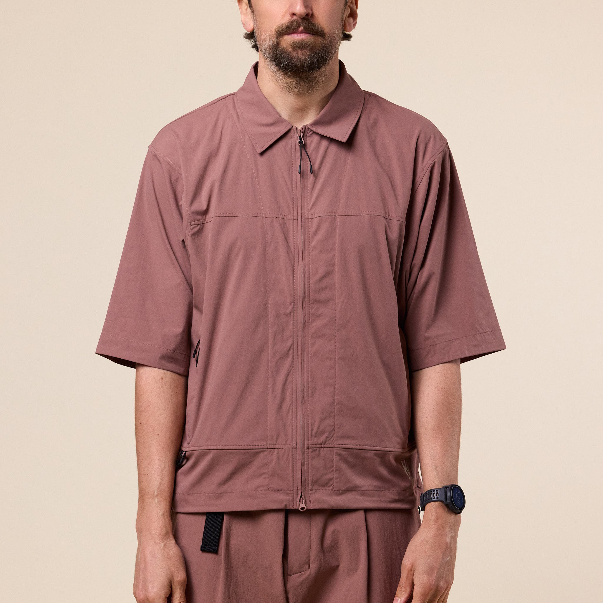 Helly Hansen Archive HH-118389225 - Arc Zip Shirt - Pastel Brick